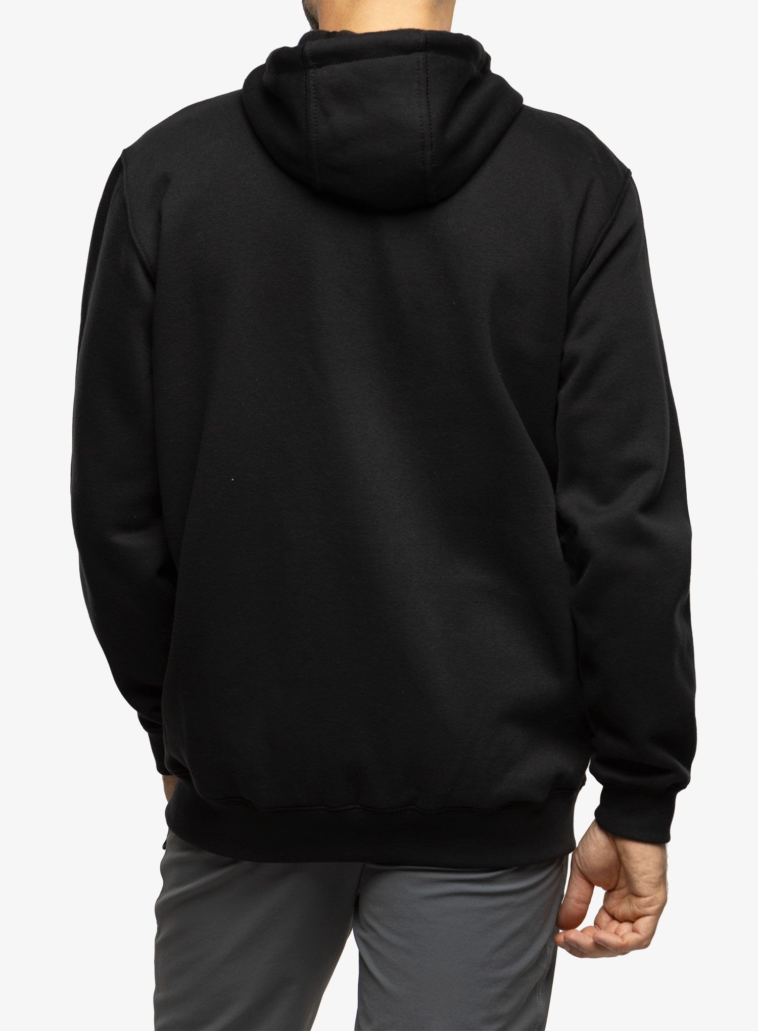 Mikina s kapucňou Carhartt Zip Hooded Sweatshirt - black