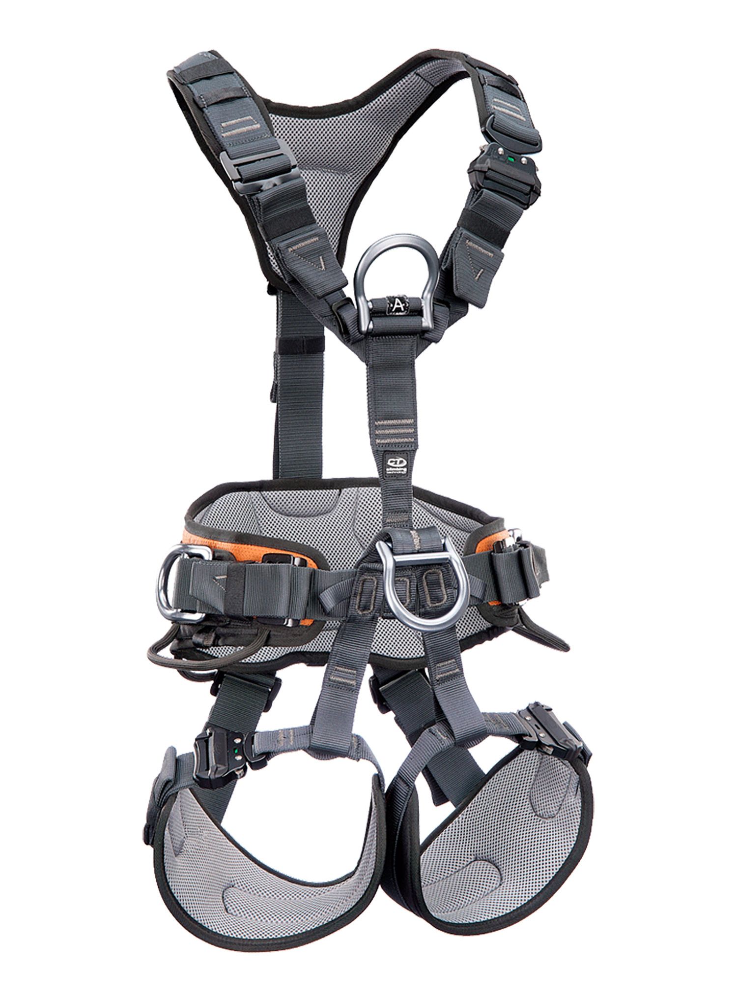 Pracovný postroj Climbing Technology/SKYLOTEC Gryphon Ascender - black/orange