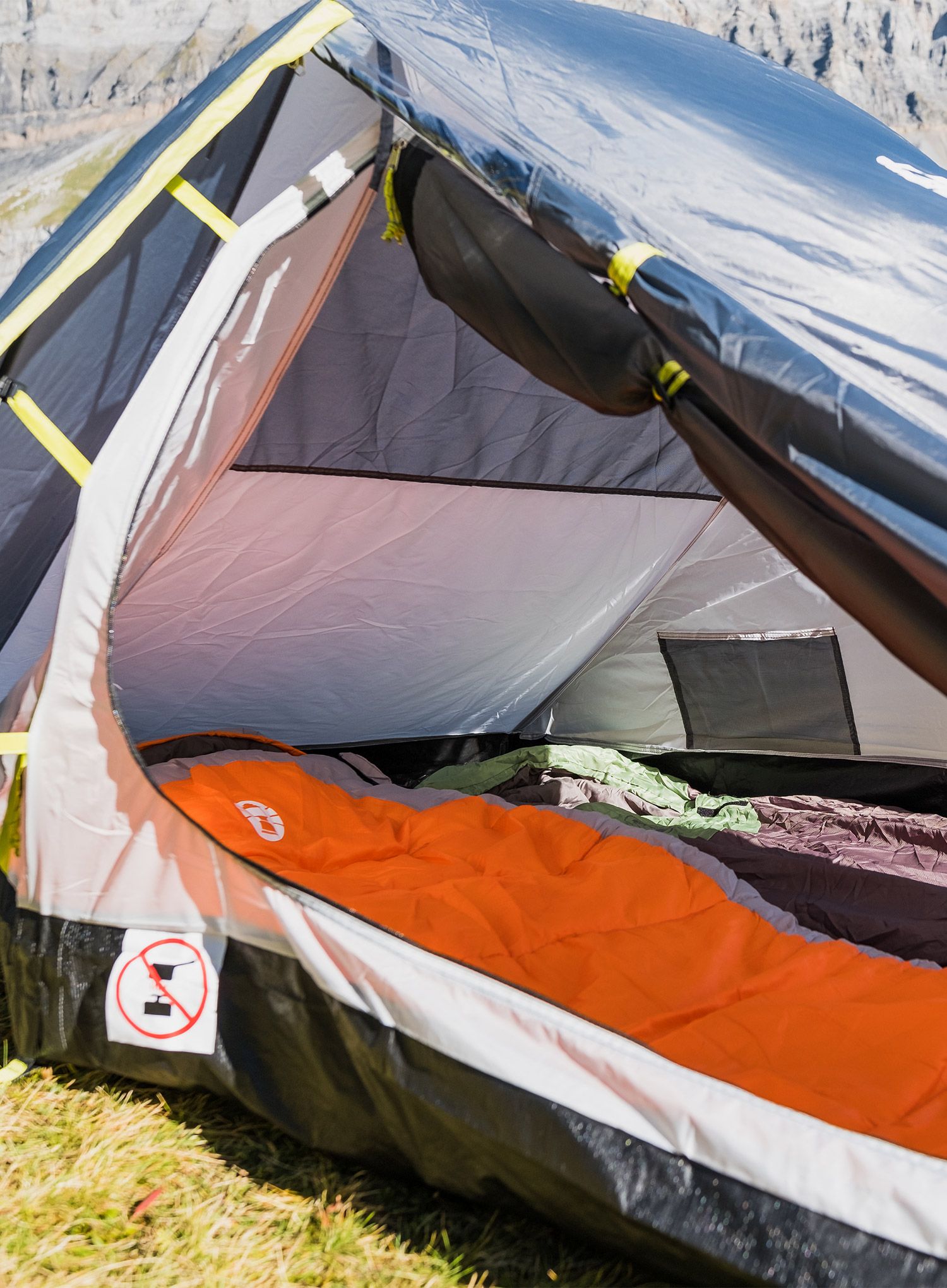 Stan pre 2 osoby Coleman Bedrock 2 - grey