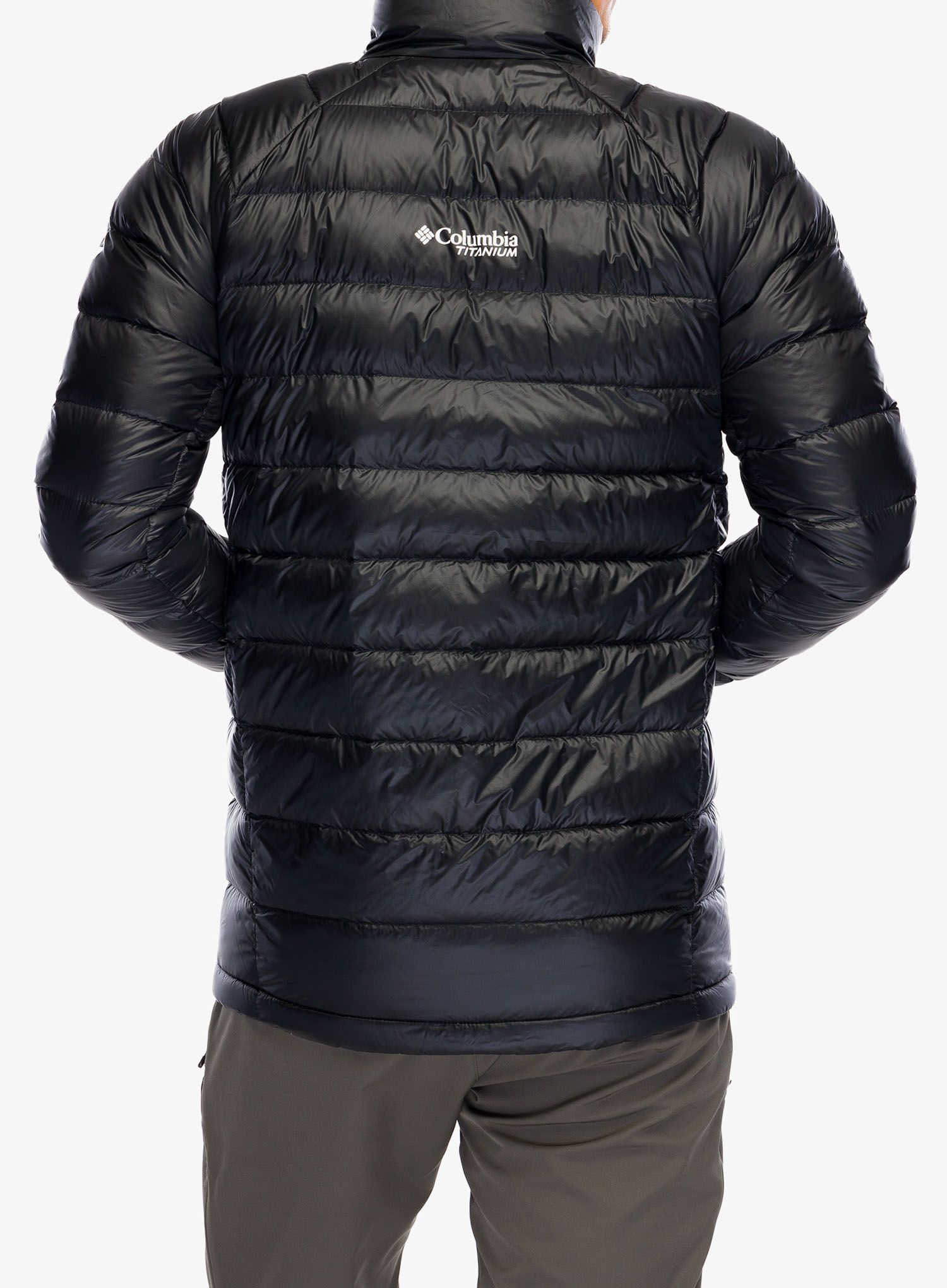 Páperová bunda Columbia Arctic Crest Down Jacket - black