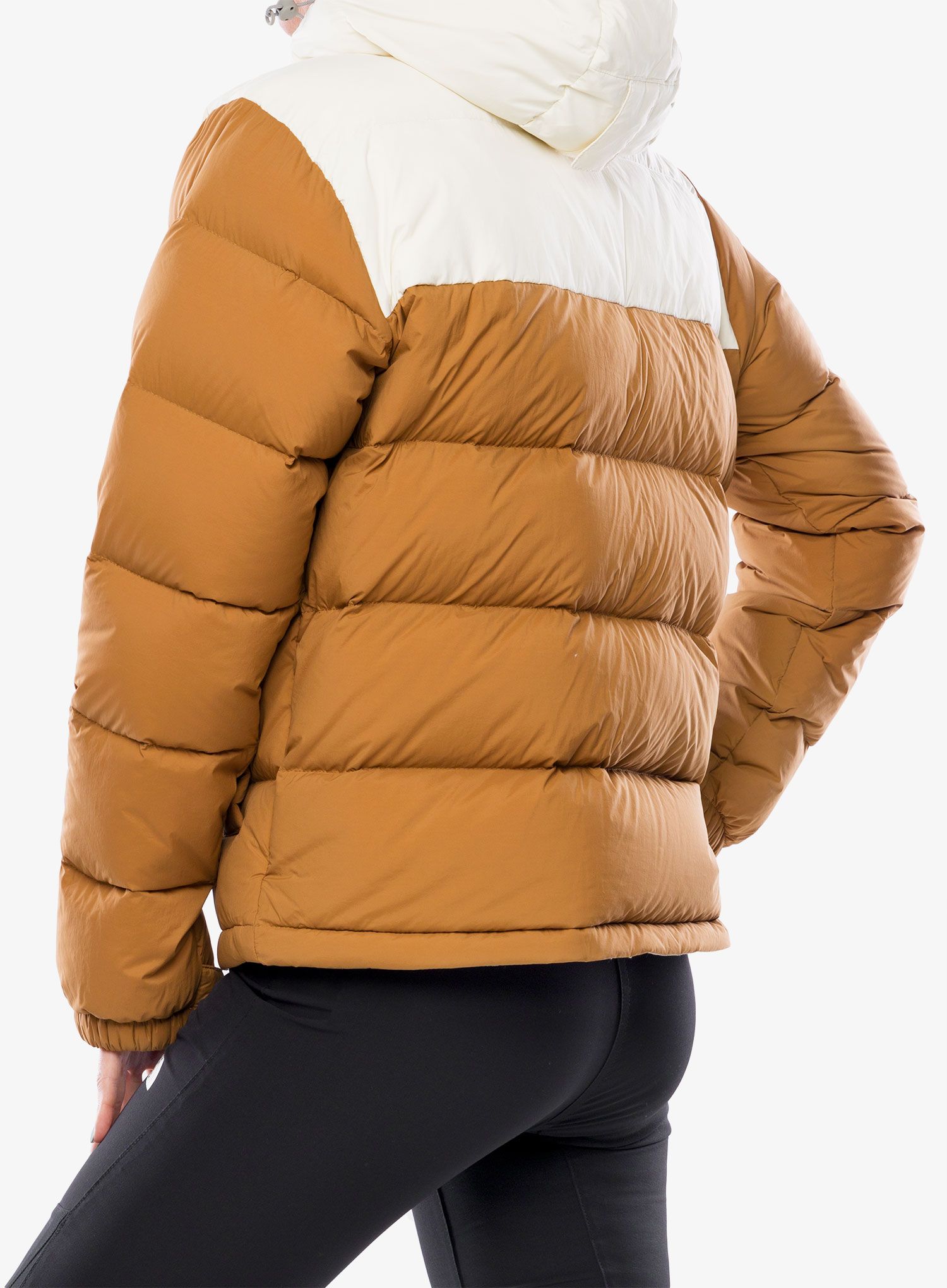 Bunda páperová dámska Columbia Bulo Point II Down Jacket - camel brown/chalk crinkle