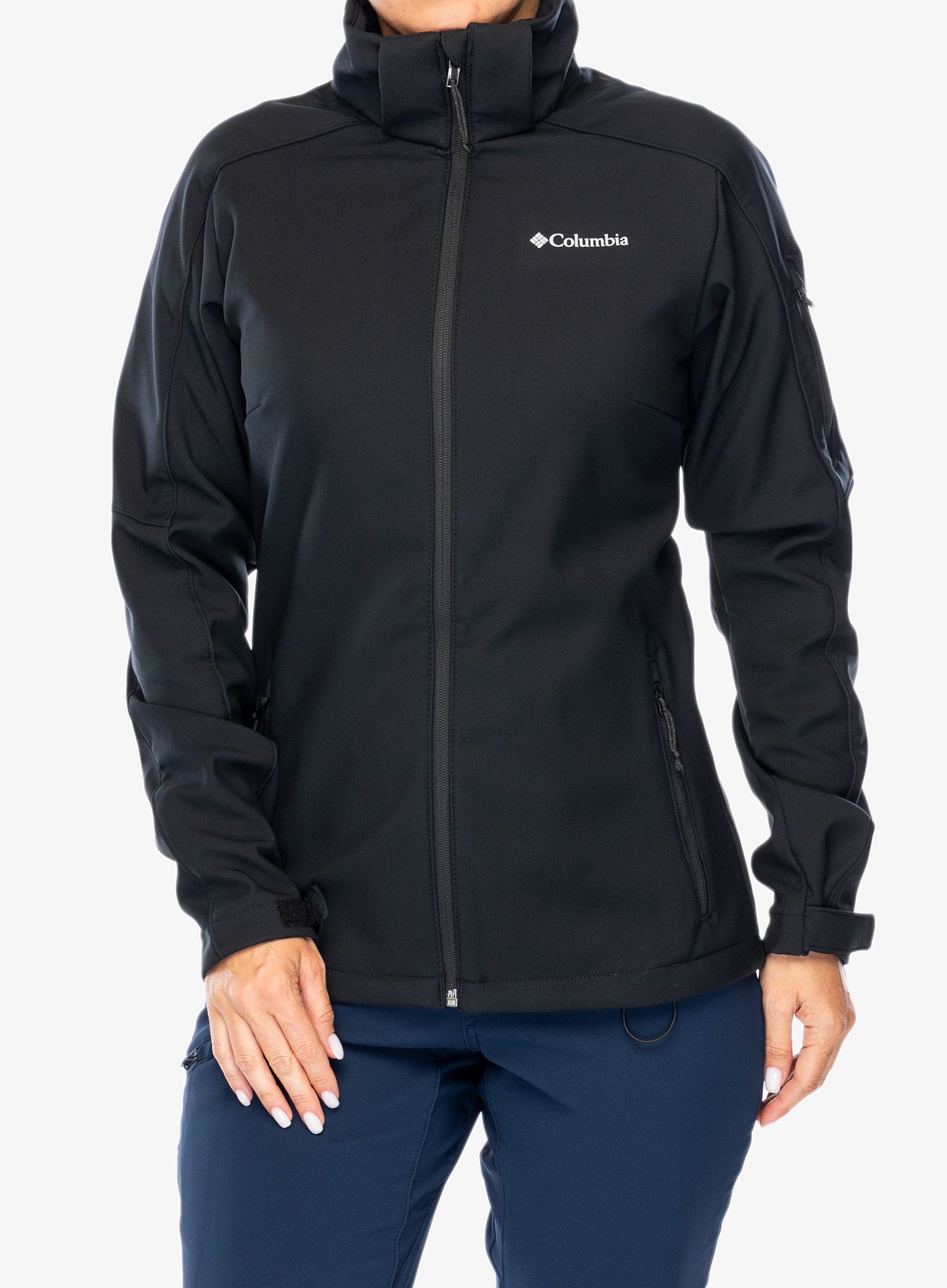 Softshellová bunda dámska Columbia Cascade Ridge II Jacket - black