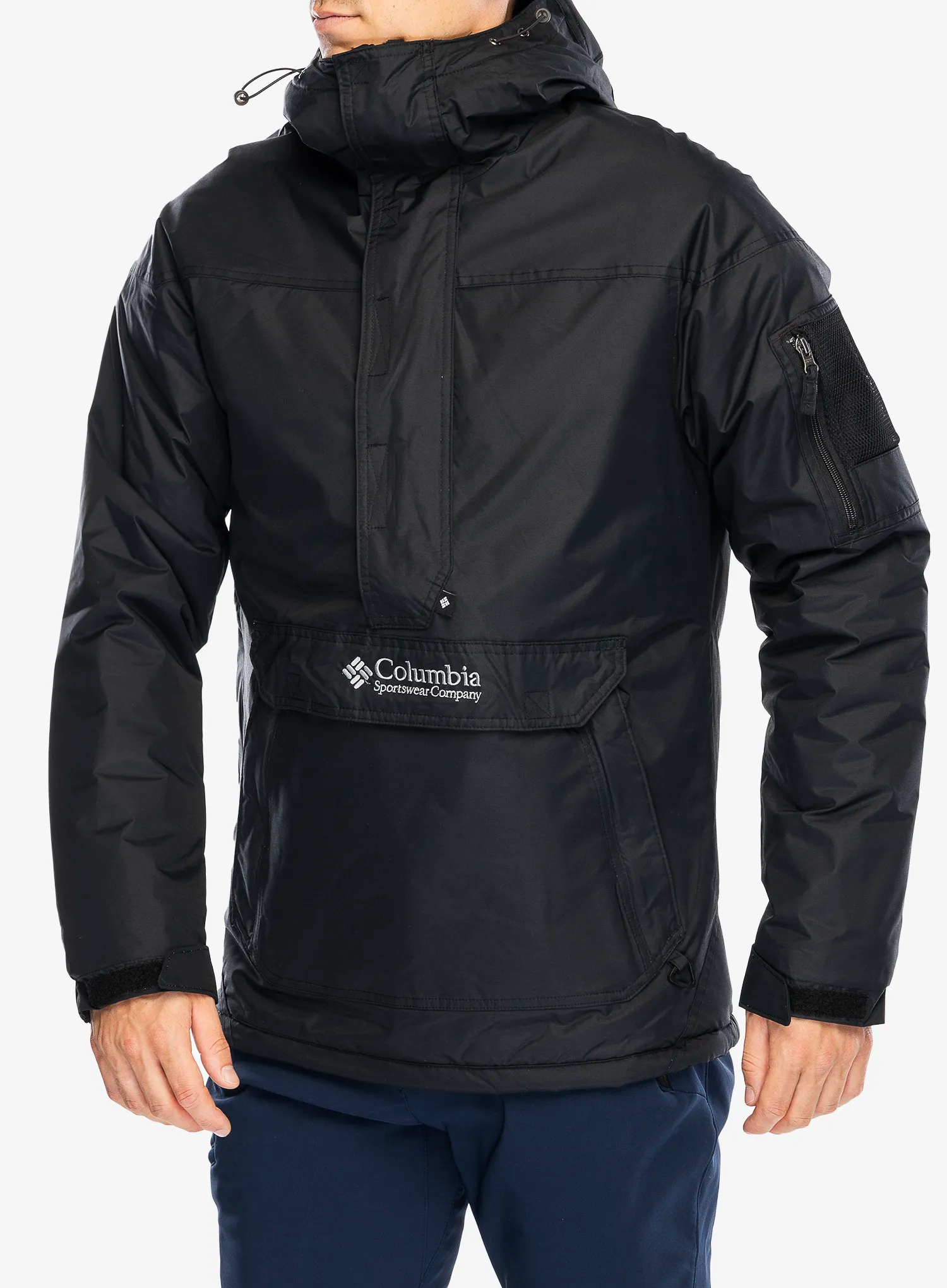 Zateplená bunda Columbia Challenger II Insulated Pullover - black