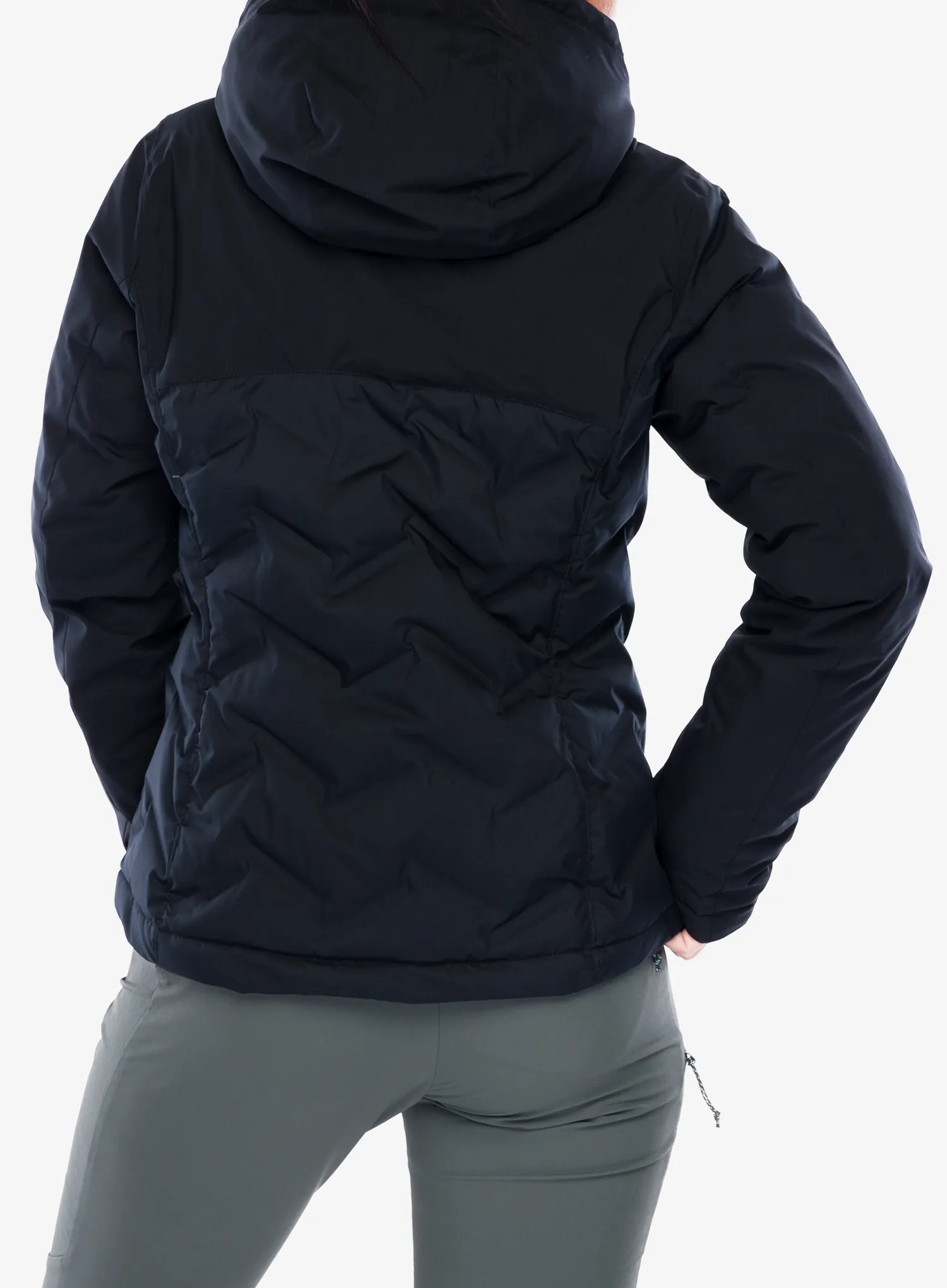 Bunda páperová dámska Columbia Grand Trek III Down Jacket - black