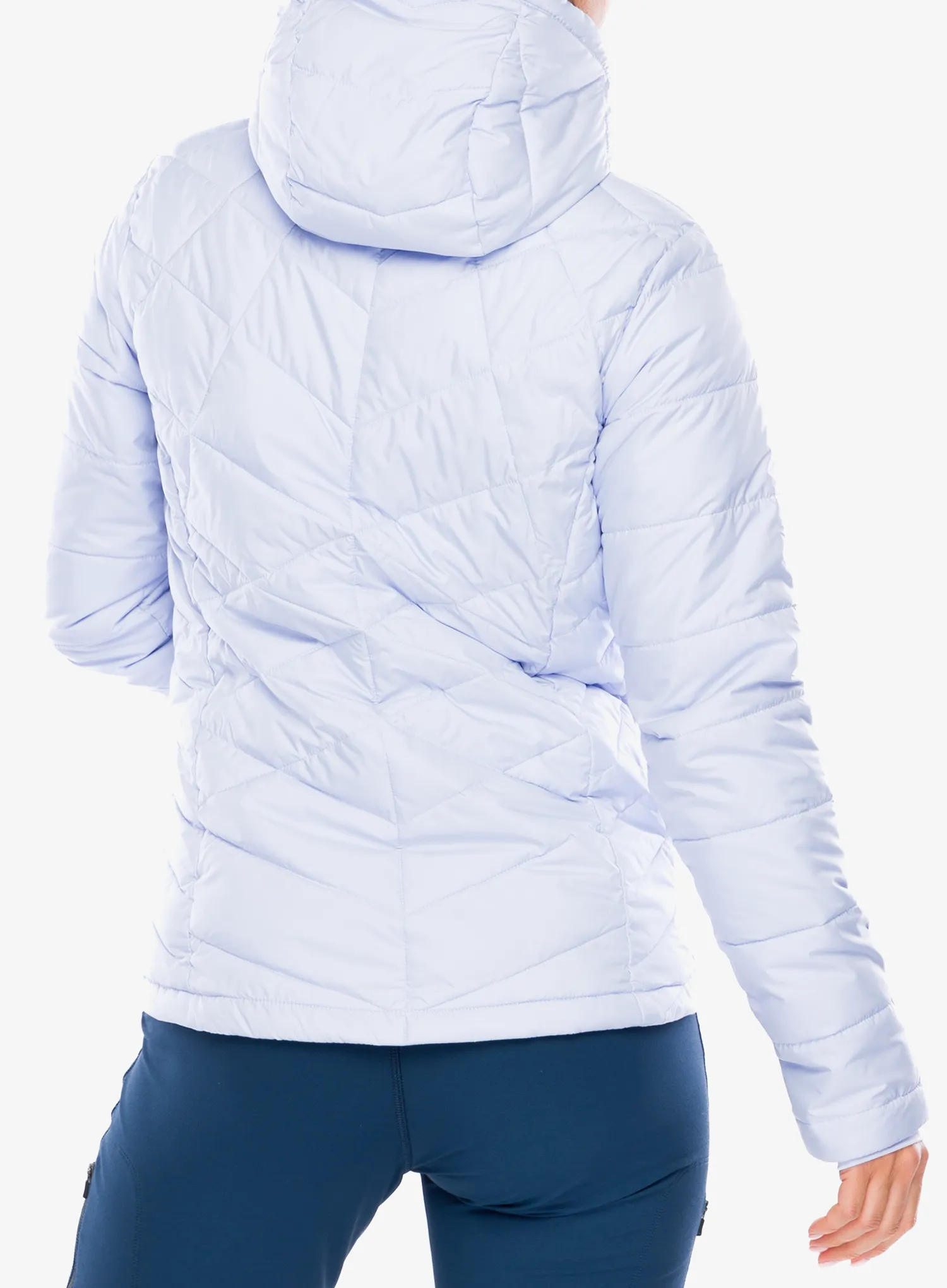 Zateplená bunda dámska Columbia Heavenly Hooded Jacket - snowdrift