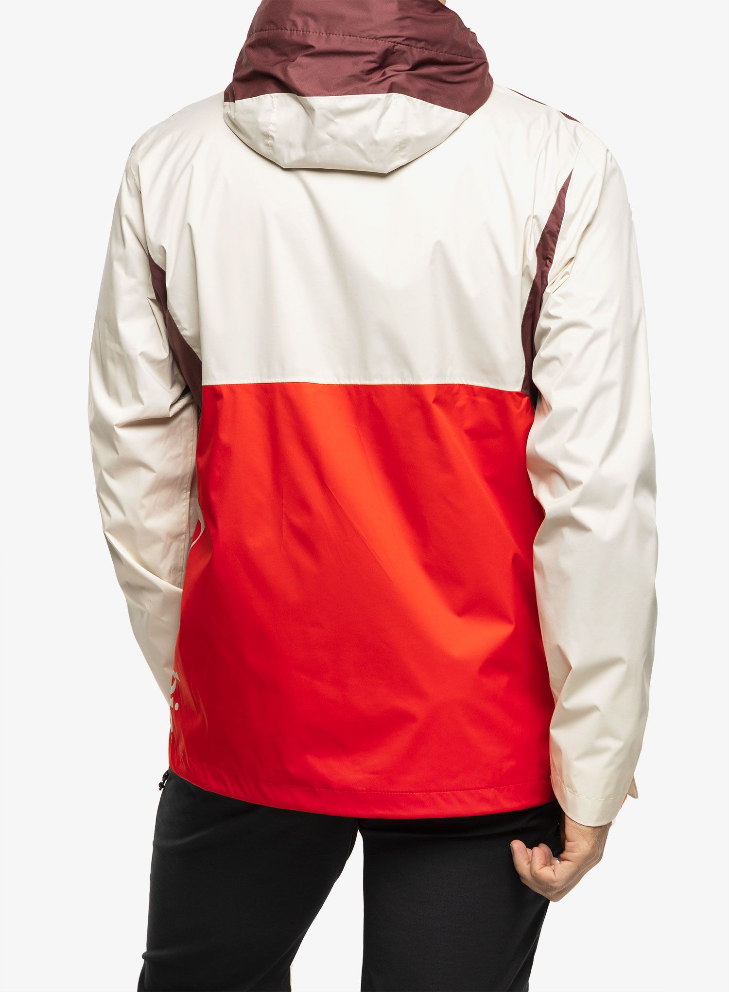 Bunda do dažďa Columbia Inner Limits II Jacket - spicy/light raisin/chalk