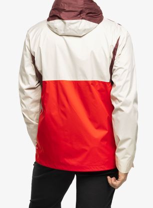 Bunda do dažďa Columbia Inner Limits II Jacket - spicy/light raisin/chalk