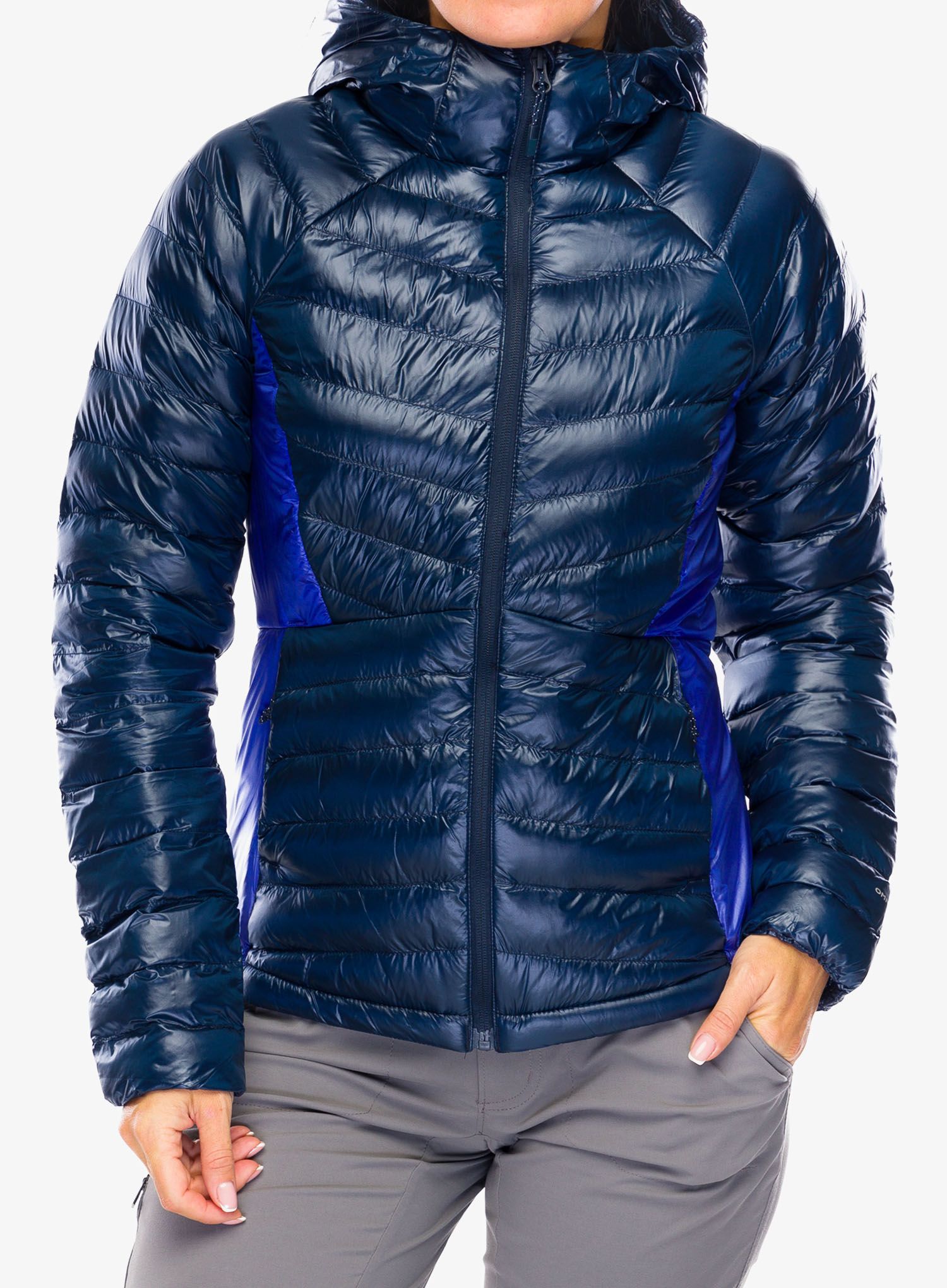 Bunda dámska Columbia Labyrinth Loop II Hooded Jacket - collegiate navy/clematis blue