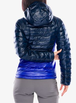 Bunda dámska Columbia Labyrinth Loop II Hooded Jacket - collegiate navy/clematis blue