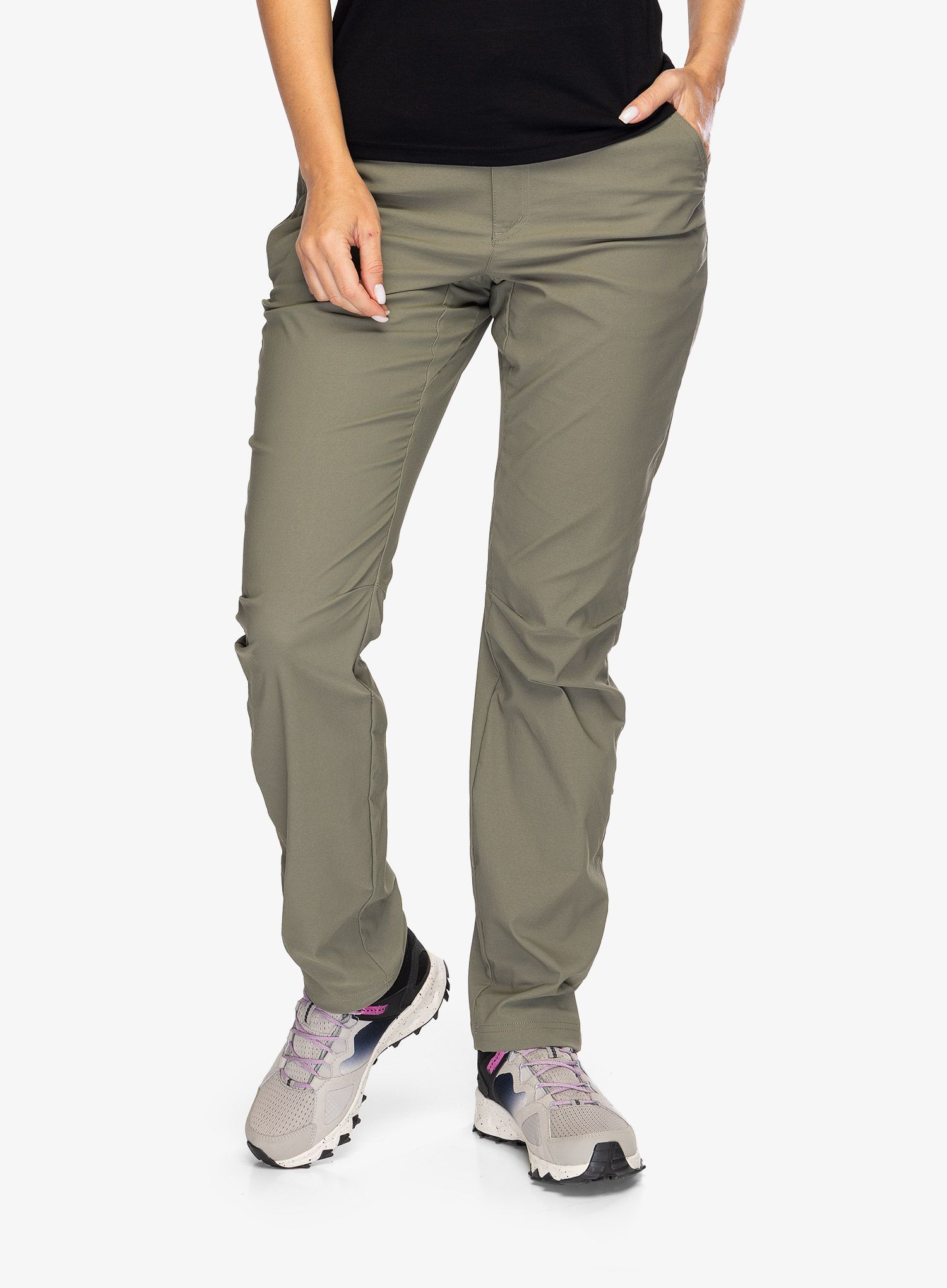 Dámske nohavice Columbia Leslie Falls Pant II - stone green