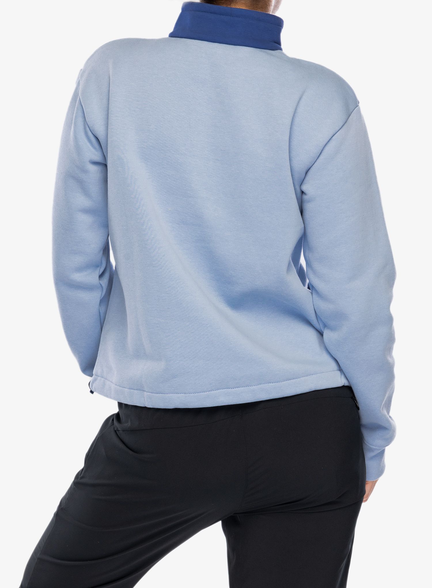 Dámska mikina bez kapucne Columbia Lodge Quarter Zip - whisper/eve/nocturnal