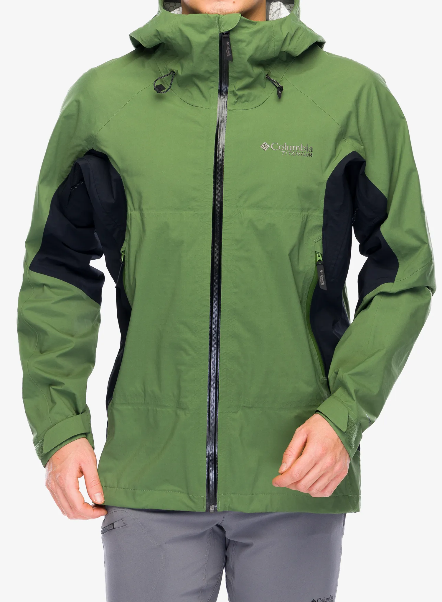 Bunda do dažďa Columbia Mazama Trail Shell - canteen/black