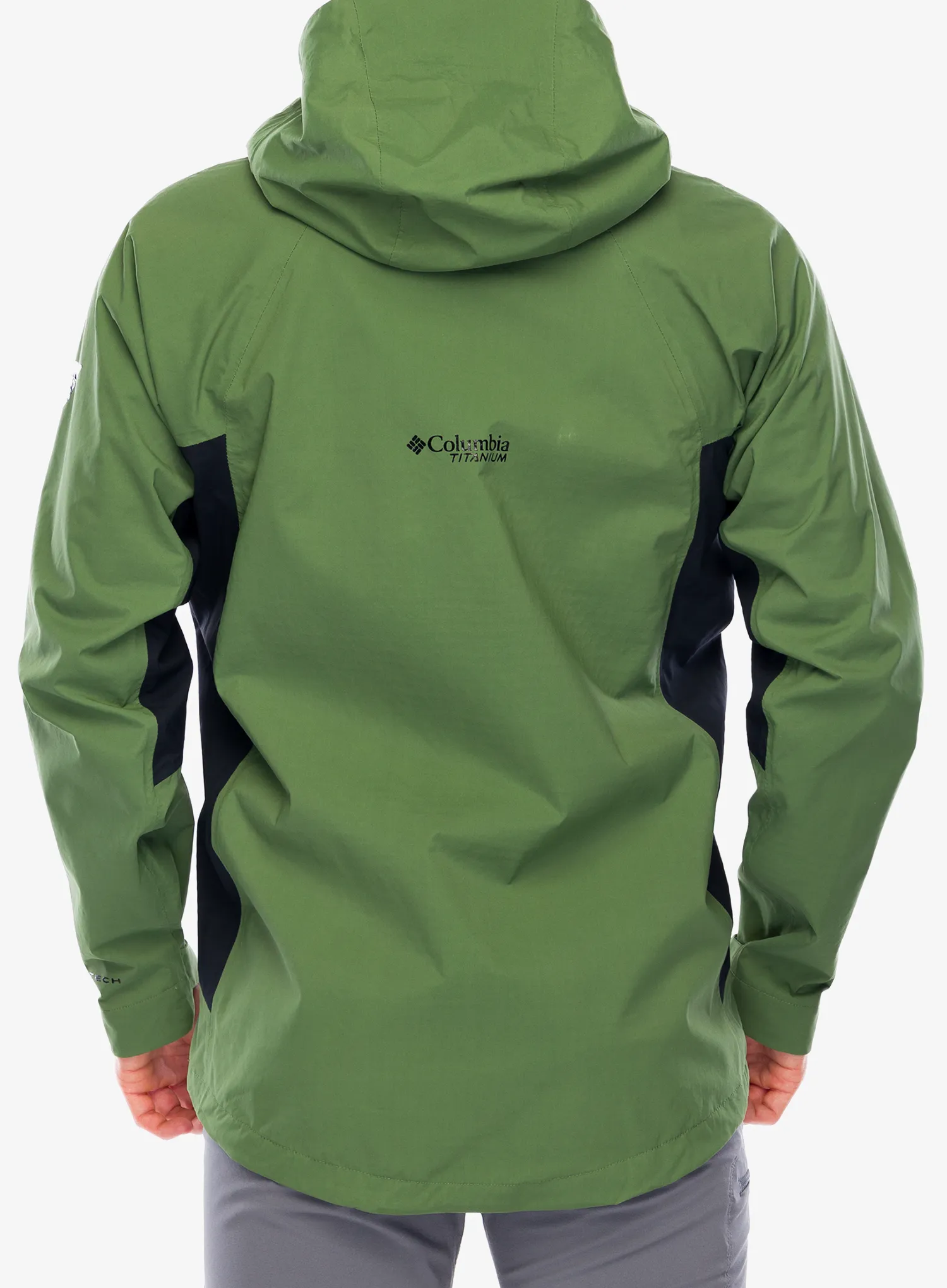 Bunda do dažďa Columbia Mazama Trail Shell - canteen/black