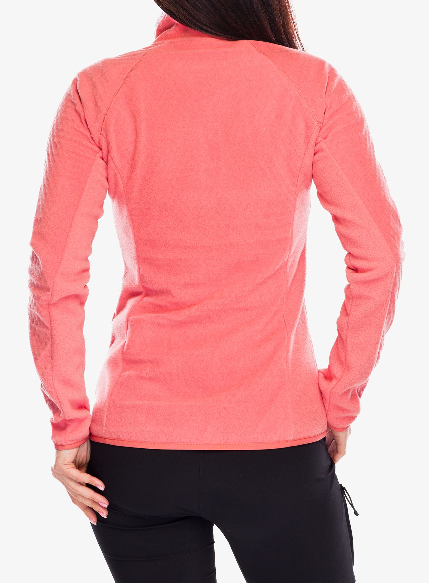 Mikina na zips dámska Columbia Outdoor Tracks Full Zip - faded peach/dusty pink