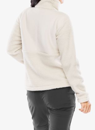 Flísová mikina dámska Columbia Panorama Full Zip II - dark stone