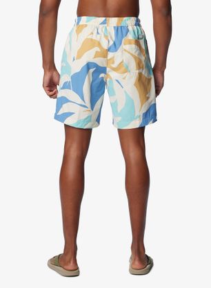 Kraťasy pánske Columbia Summerdry Short - chalk floristic