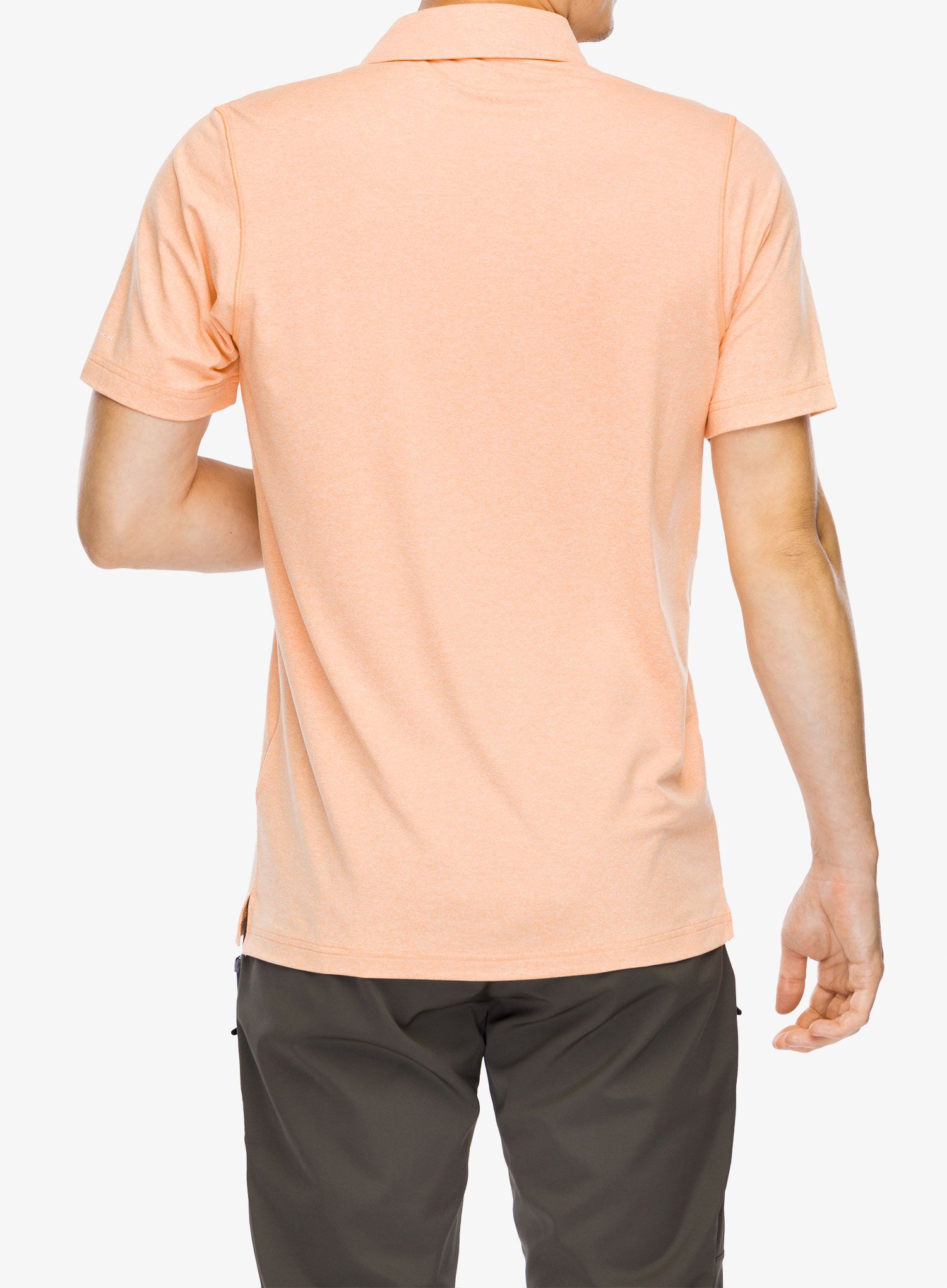 Polo tričko Columbia Tech Trail Polo - apricot fizz heather