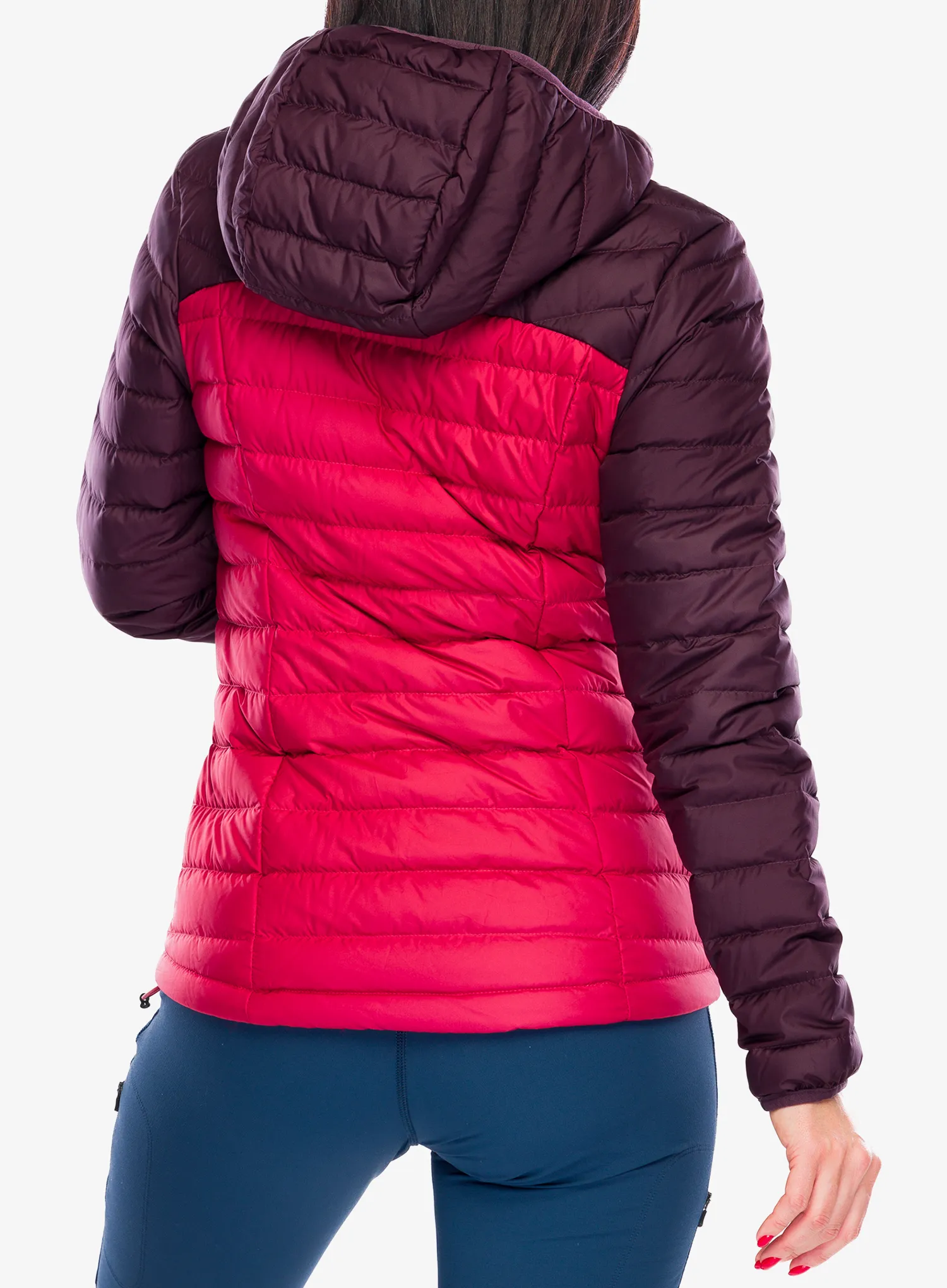 Bunda páperová dámska Columbia Westridge Hooded Down Jacket - moonvista/daredevil