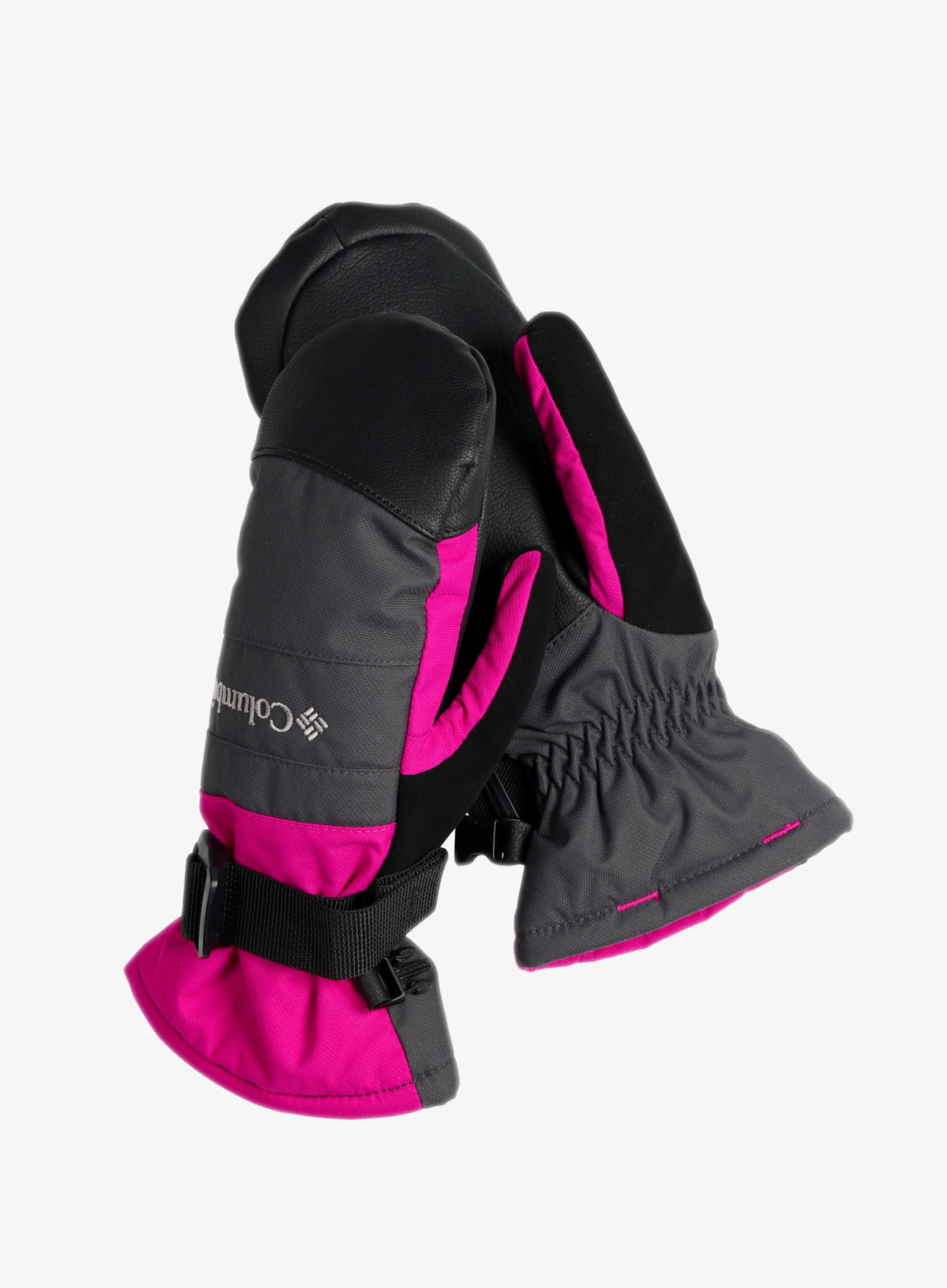 Rukavice detské Columbia Youth Whirlibird II Mitten - shark/wild fuchsia