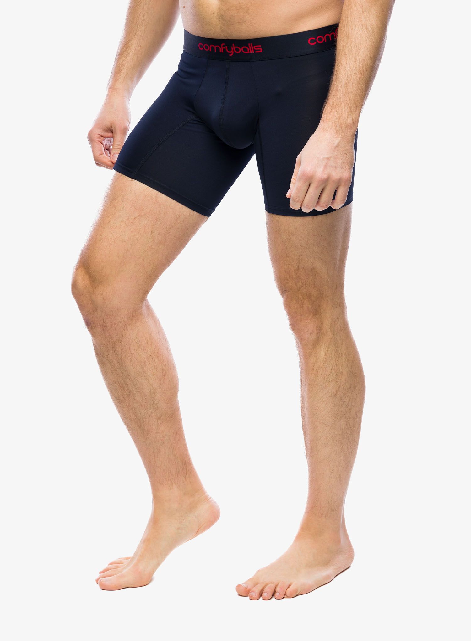 Boxerky Comfyballs Long Performance - navy racing