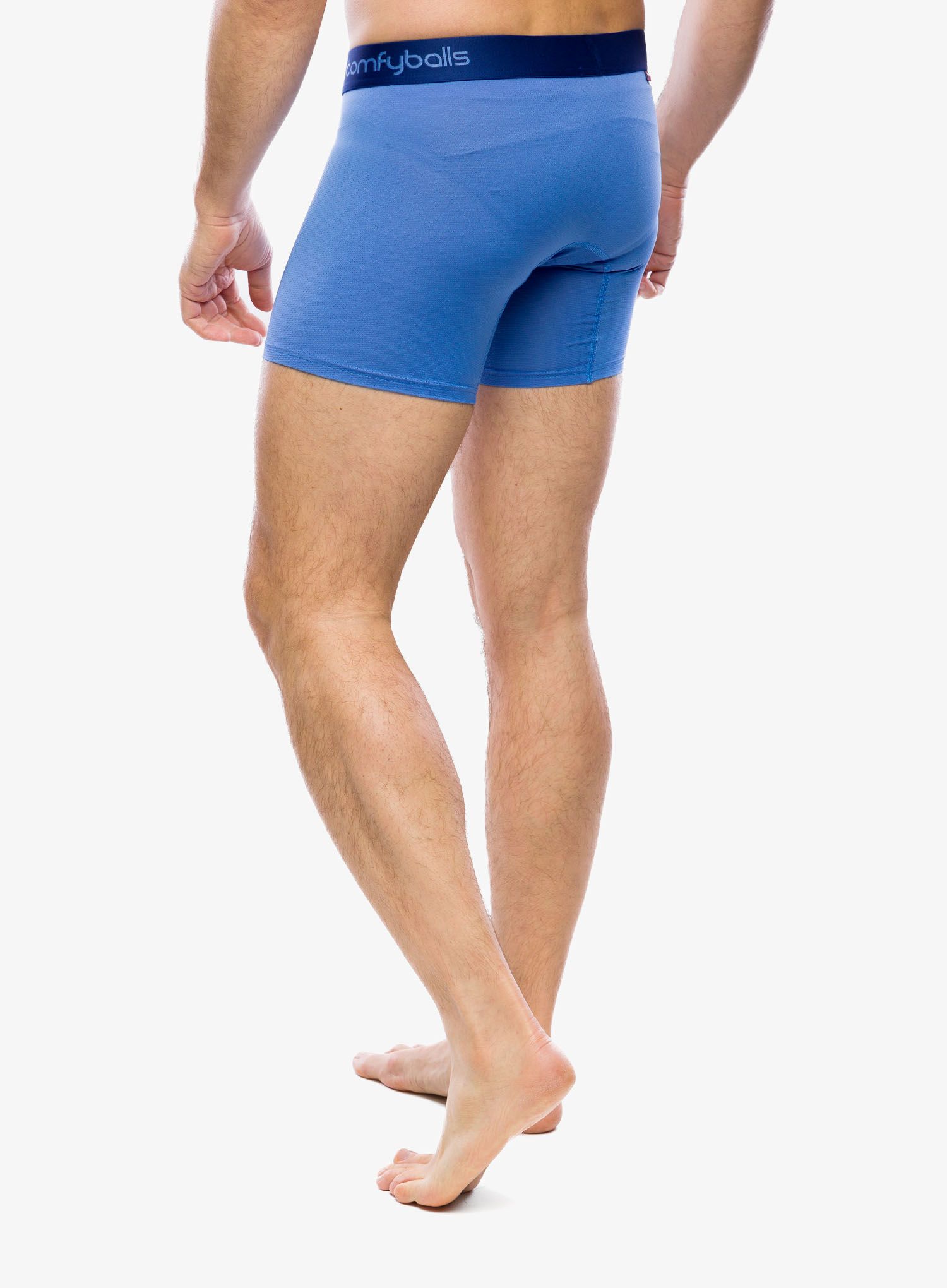 Boxerky Comfyballs Long Performance - ocean blue