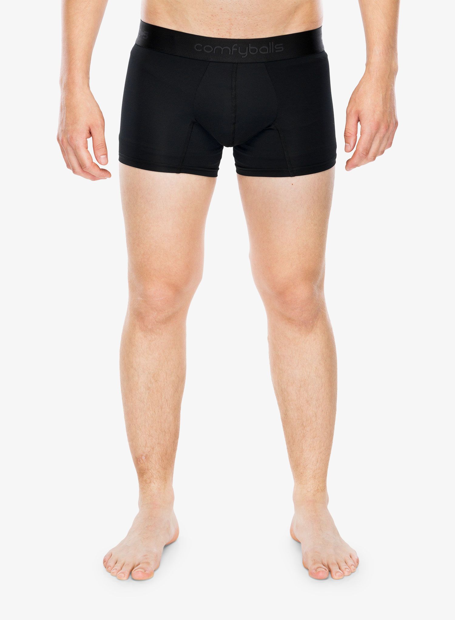 Boxerky Comfyballs Regular Performance - pitch black