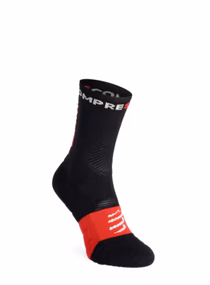 Ponožky na behanie Compressport Ultra Trail Socks v2.0 - black/red