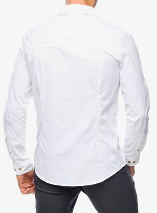 Košeľa Craghoppers NosiLife Nuoro LS Shirt II - white