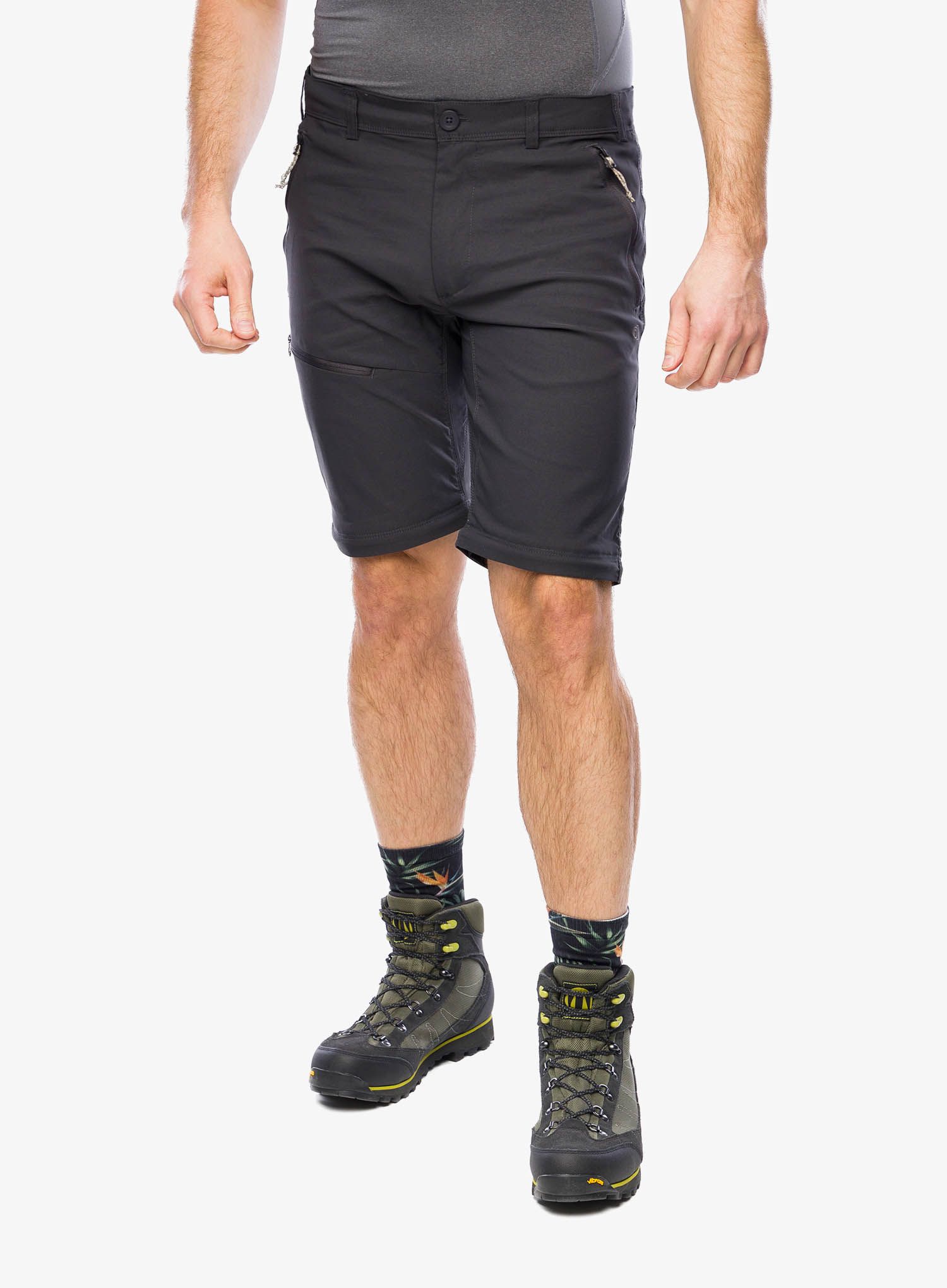 Turistické nohavice Craghoppers NosiLife Pro Convertible Trouser III - black pepper