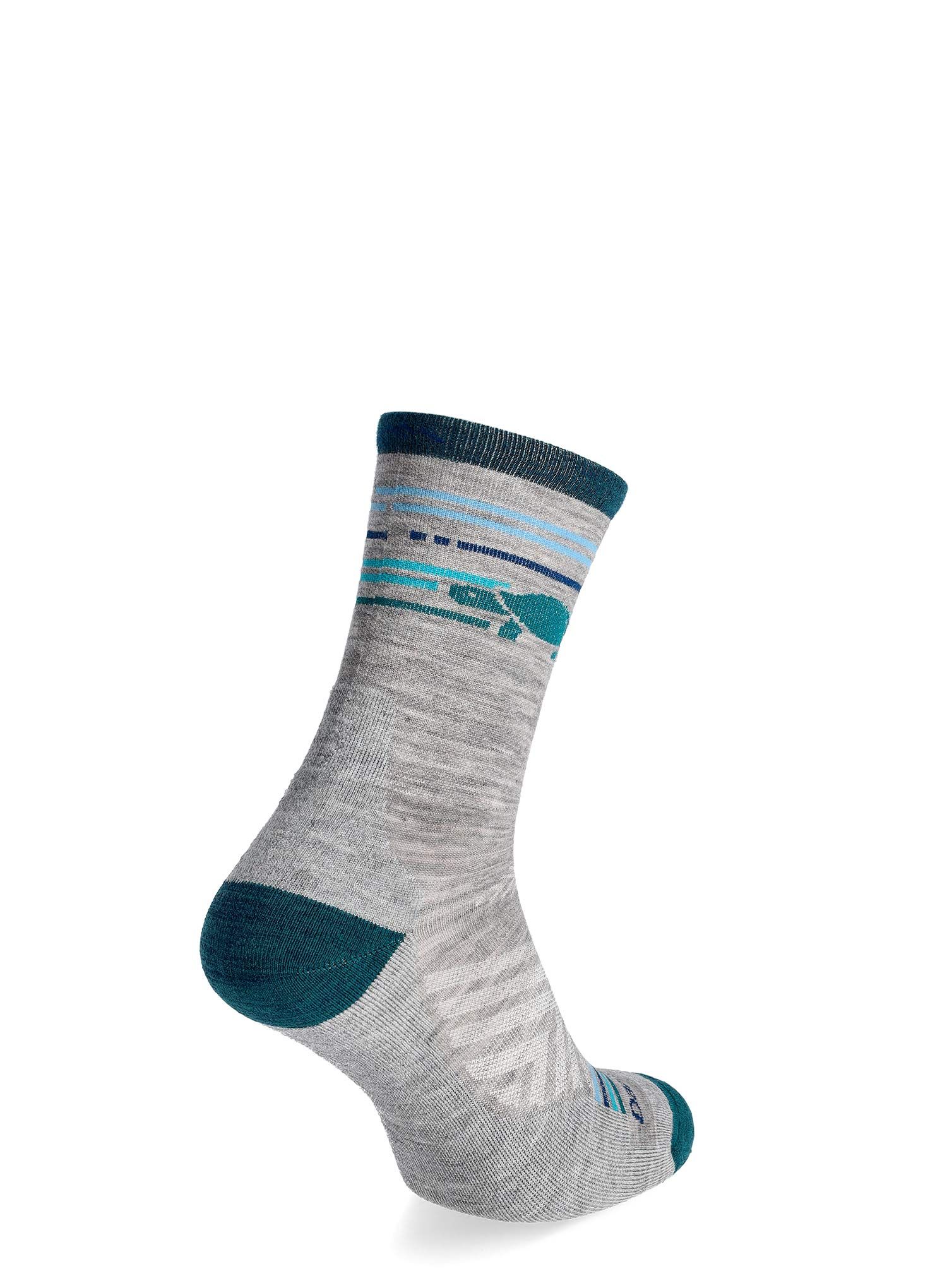 Dámske ponožky Darn Tough Pacer Micro Crew Ultra-Lightweight with Cushion - gray