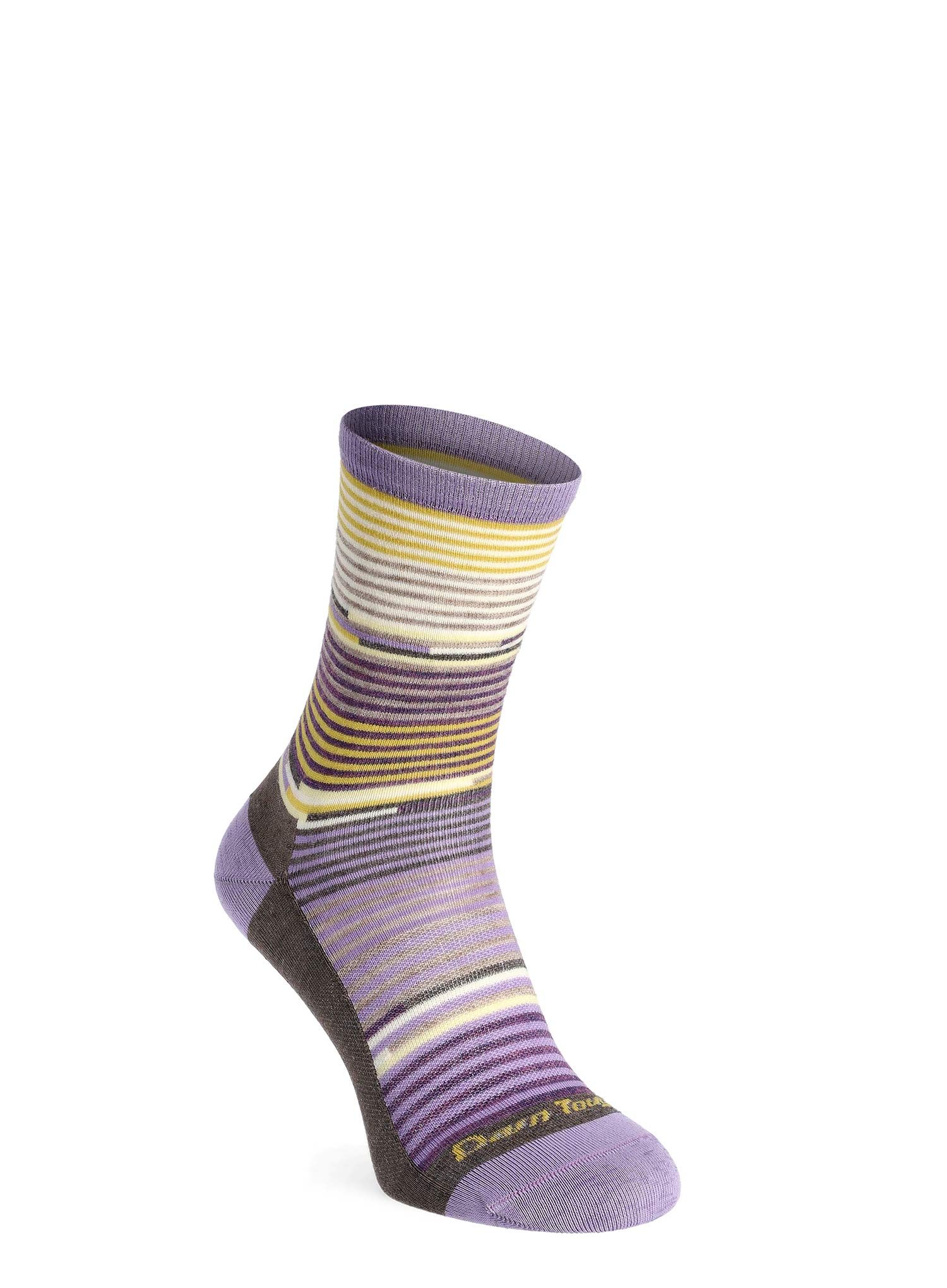 Ponožky dámske Darn Tough Pixie Crew Lightweight - lavender