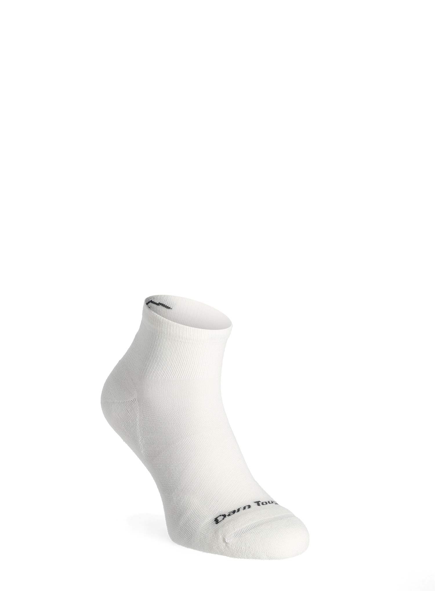 Ponožky na behanie Darn Tough Run 1/4 Ultra-Lightweight with Cushion - white