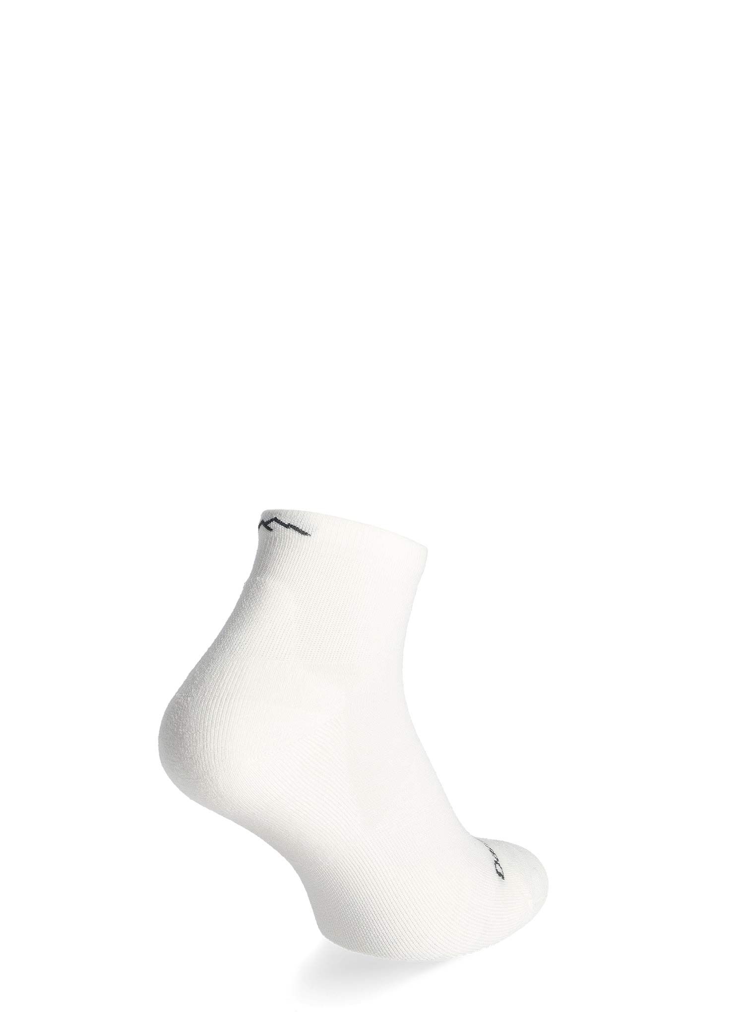 Ponožky na behanie Darn Tough Run 1/4 Ultra-Lightweight with Cushion - white