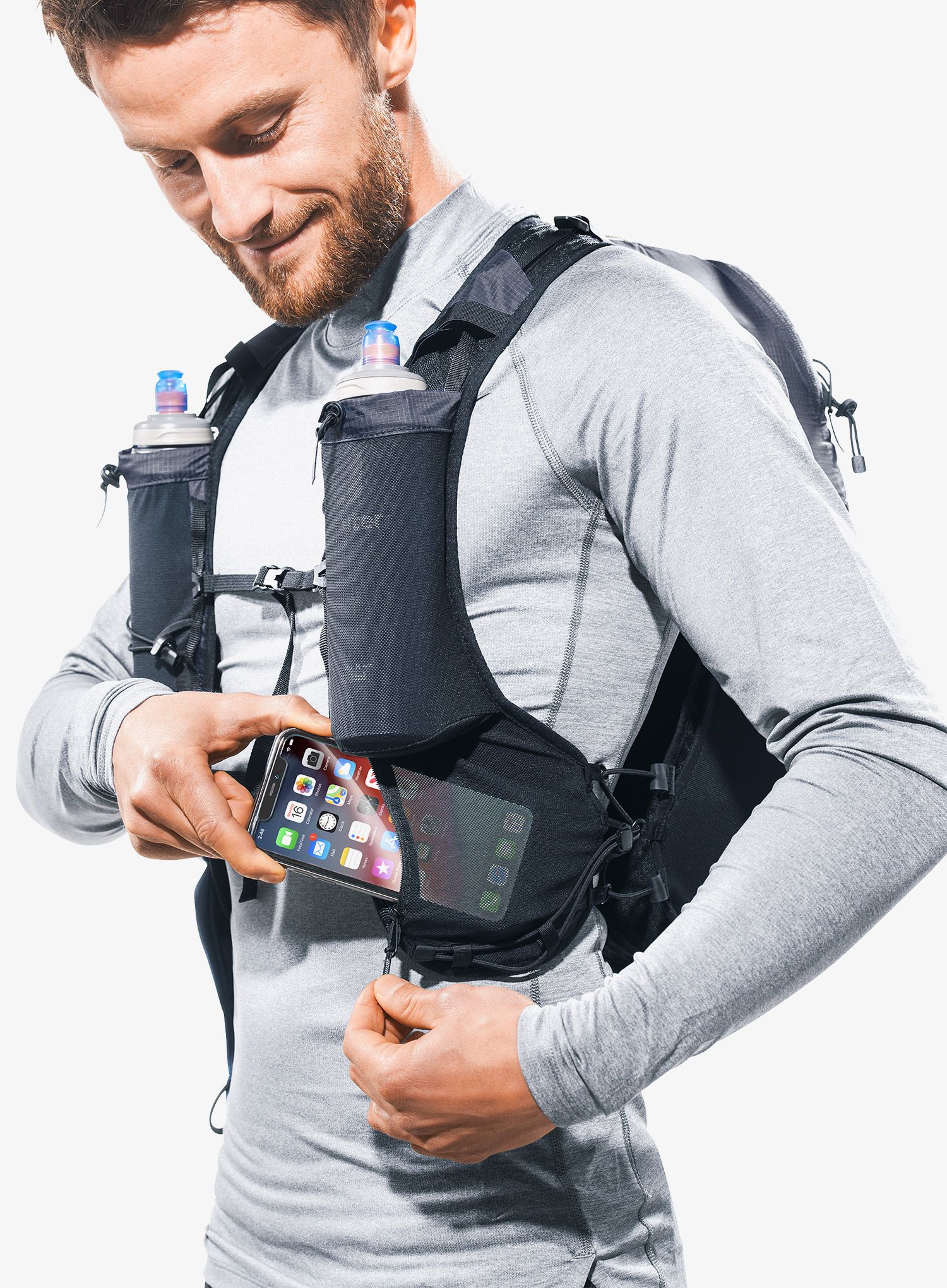 Bežecký ruksak Deuter Ascender 7 - black