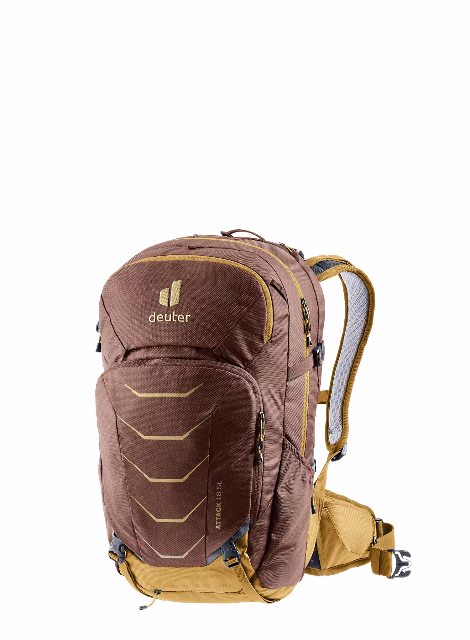 Batoh na bicykel dámsky Deuter Attack 18 SL - raisin/almond