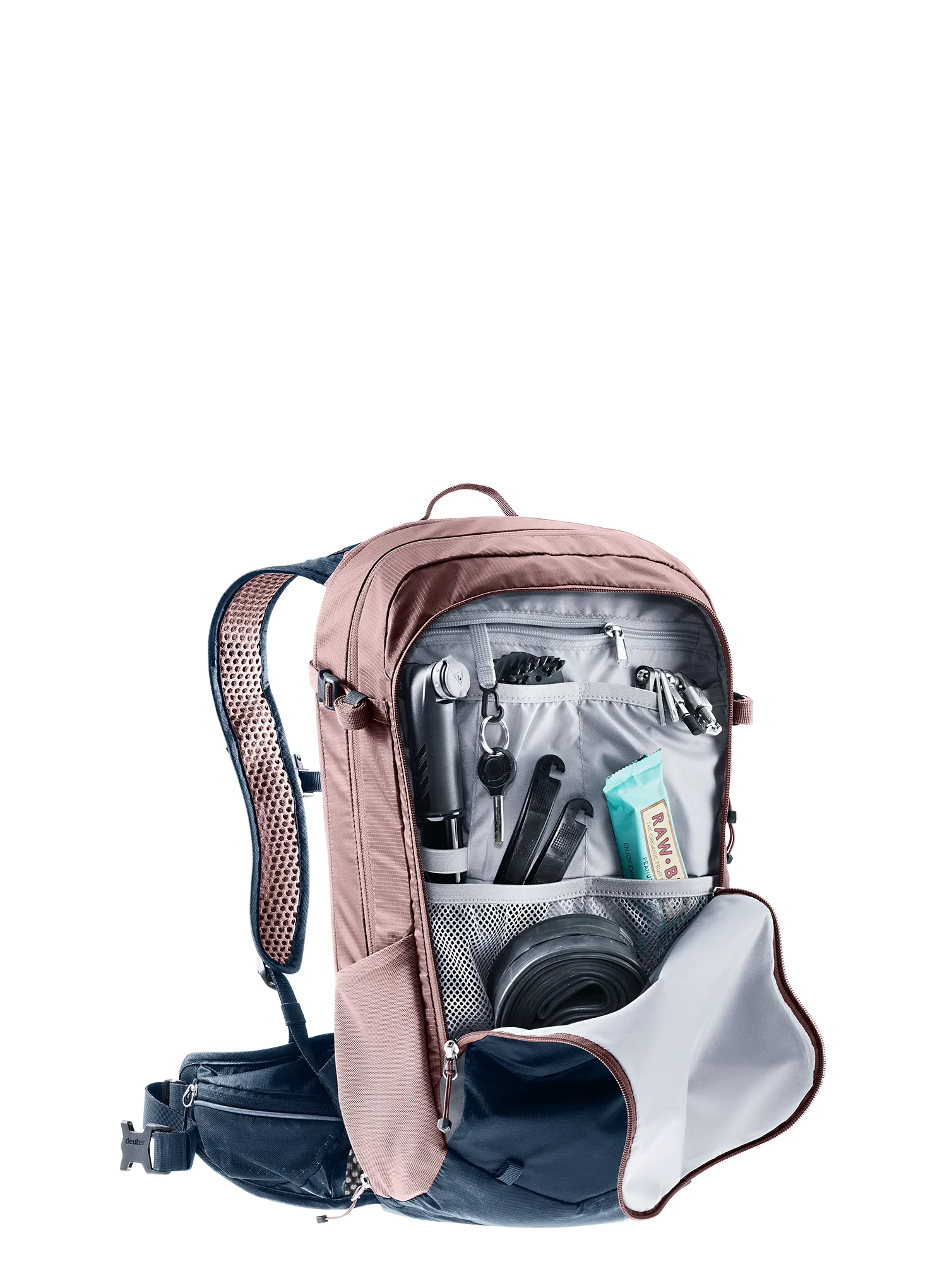 Cyklistický batoh Deuter Compact 14+3 - ink/ashrose