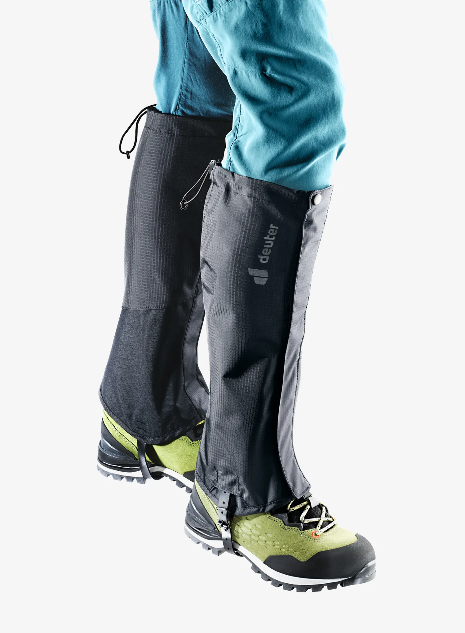 Návleky na topánky Deuter Gaiter - black/black