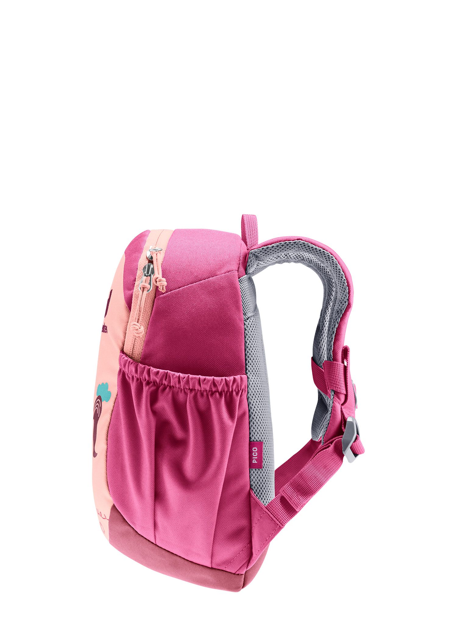 Detský turistický batoh Deuter Pico - bloom/ruby