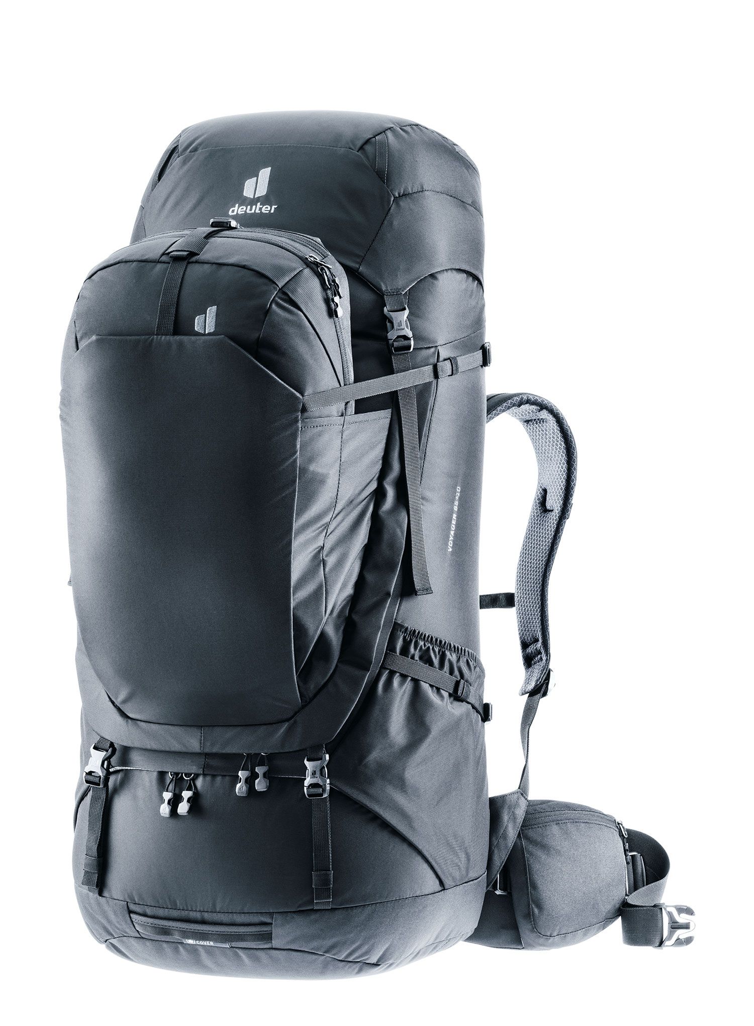 Cestovný batoh Deuter Voyager 65+10 - black