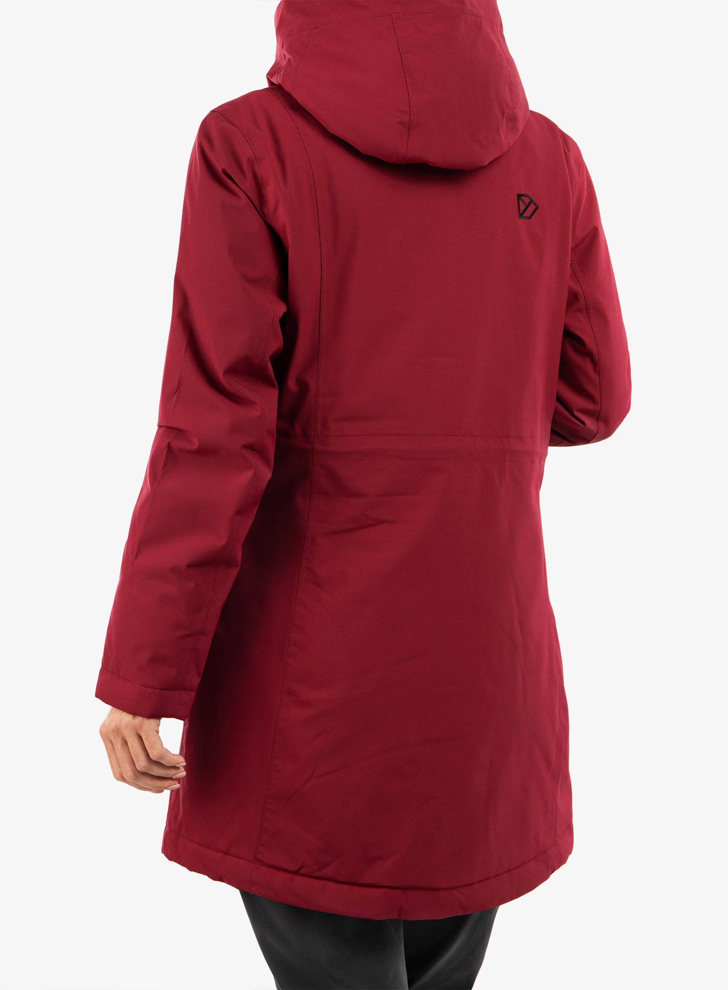 Dámsky kabát Didriksons Cajsa Parka 4 - ruby red