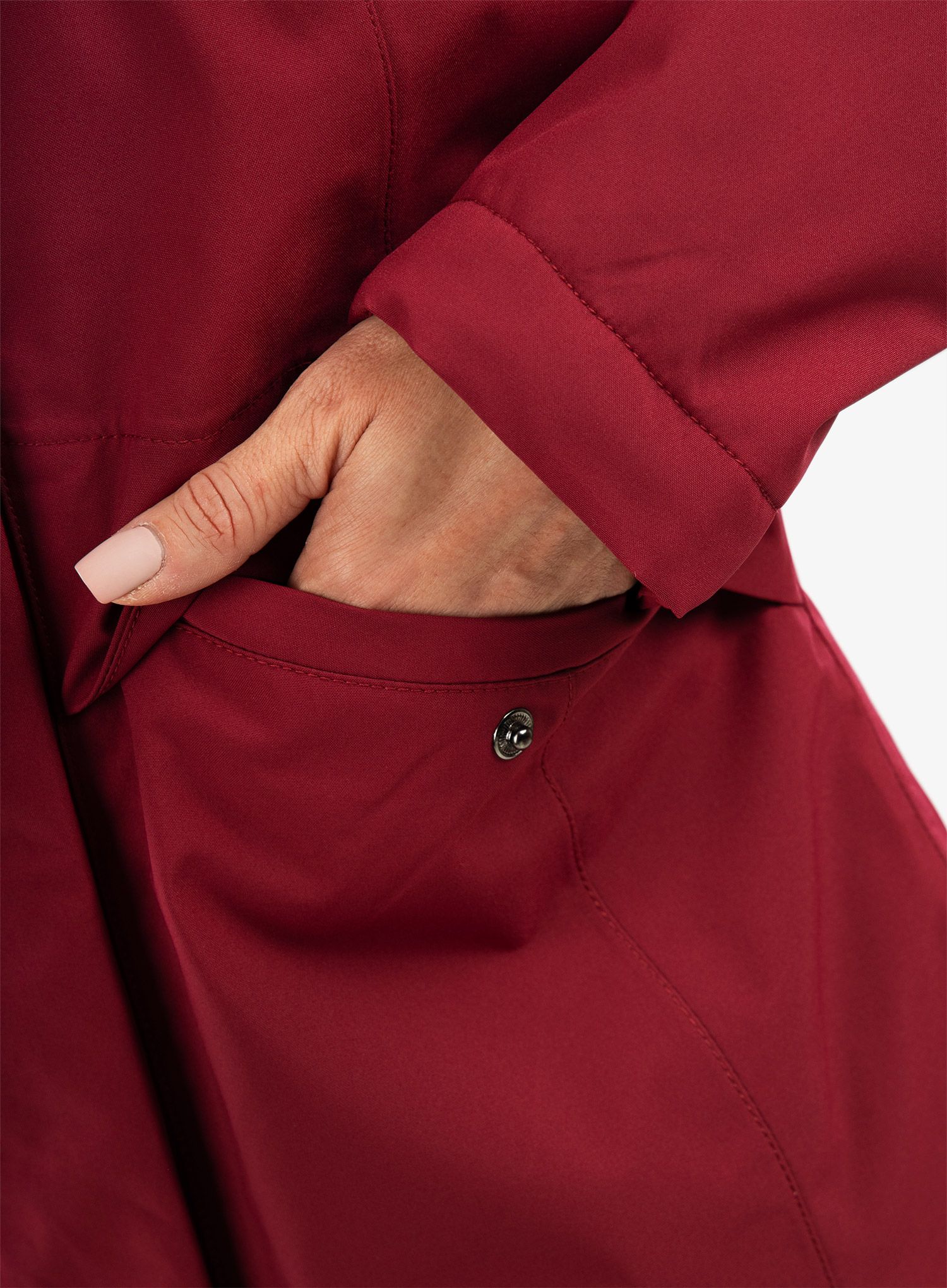 Dámsky kabát Didriksons Cajsa Parka 4 - ruby red