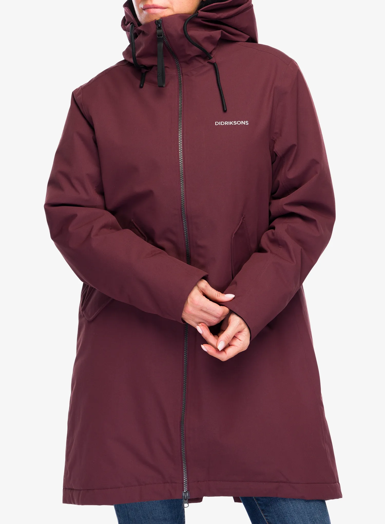Dámsky kabát Didriksons Fia Parka - old rust