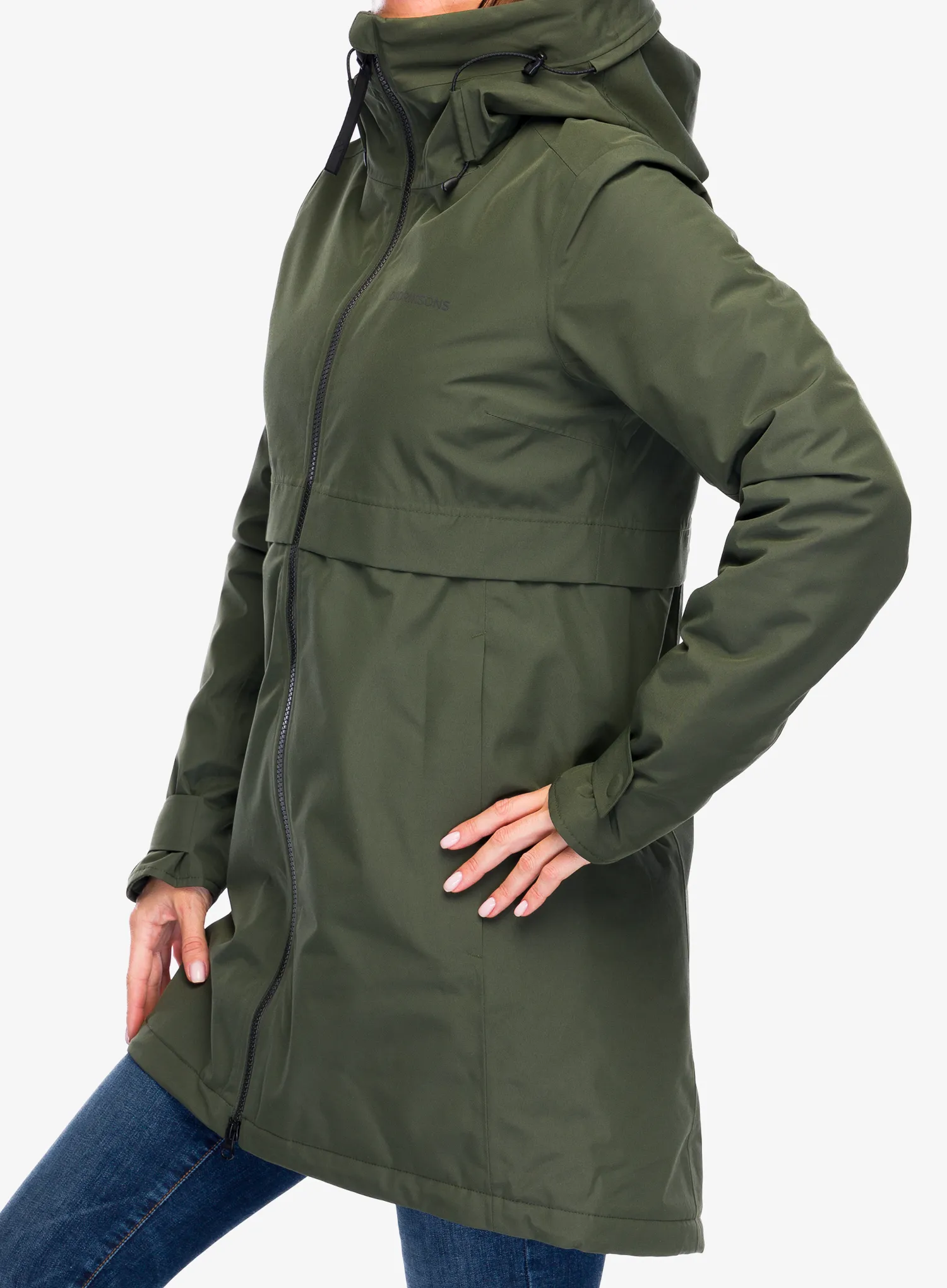 Dámsky kabát Didriksons Helle Parka 5 - deep green