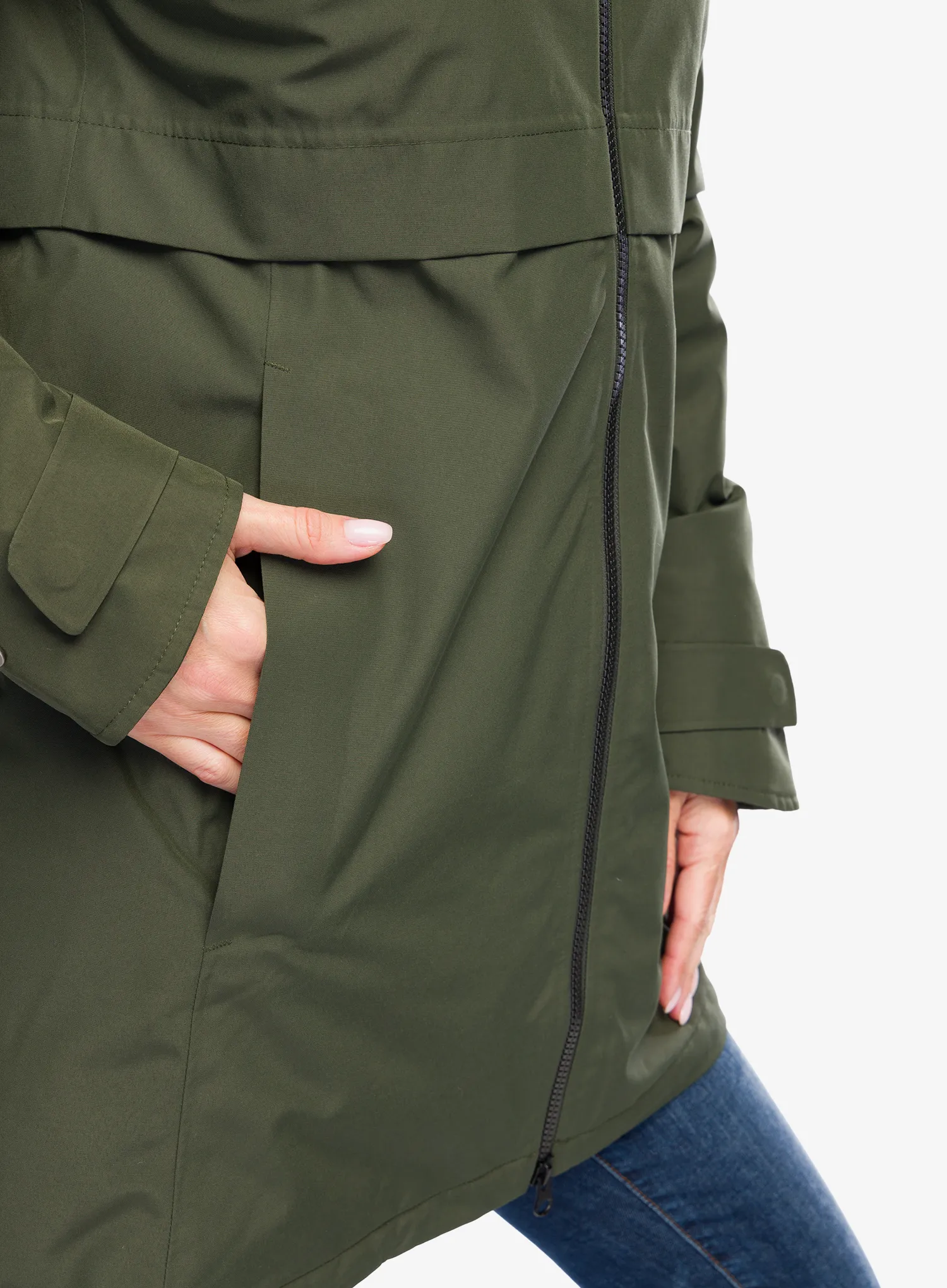 Dámsky kabát Didriksons Helle Parka 5 - deep green
