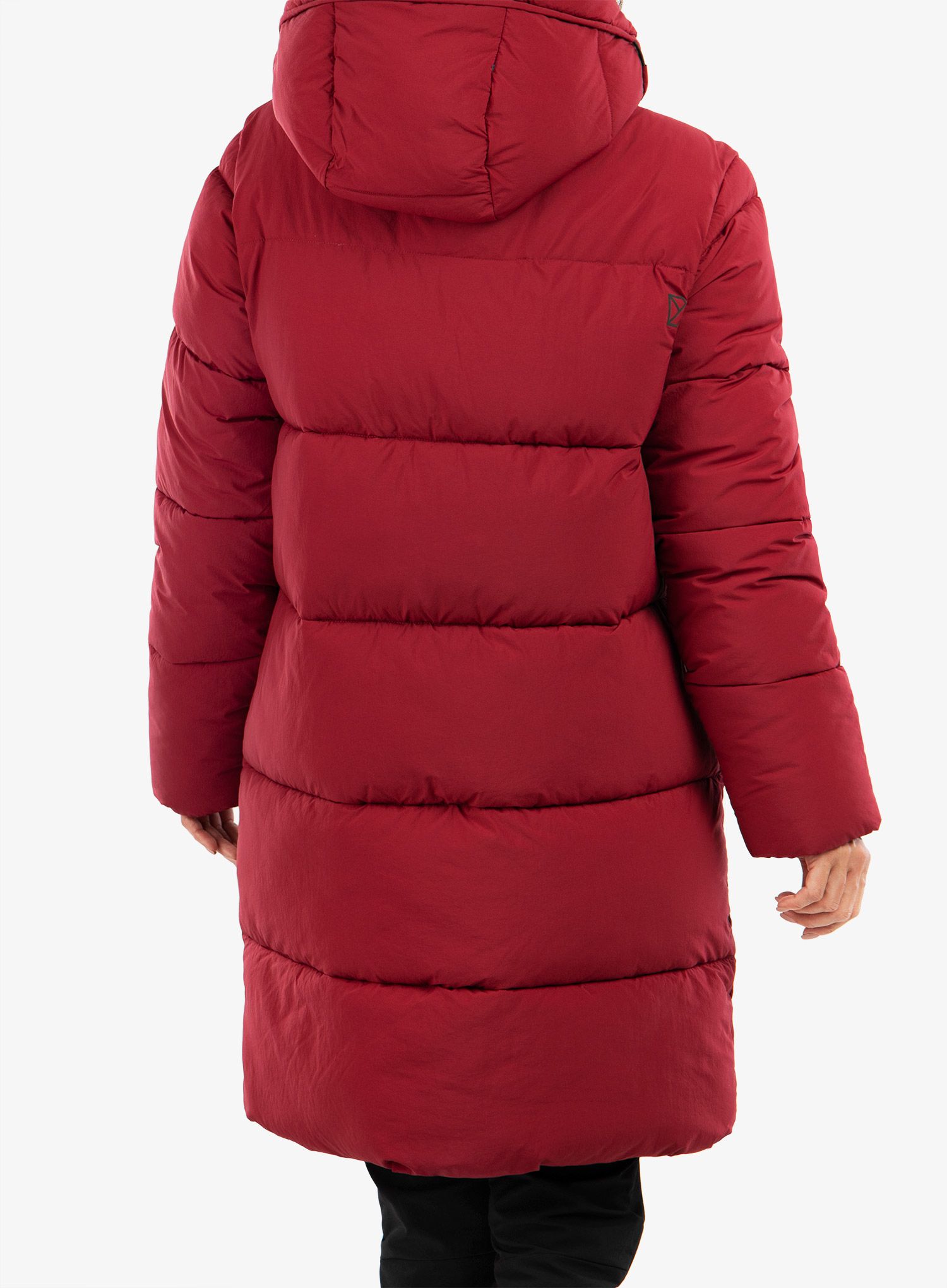 Dámsky kabát Didriksons Nomi Parka 2 - ruby red