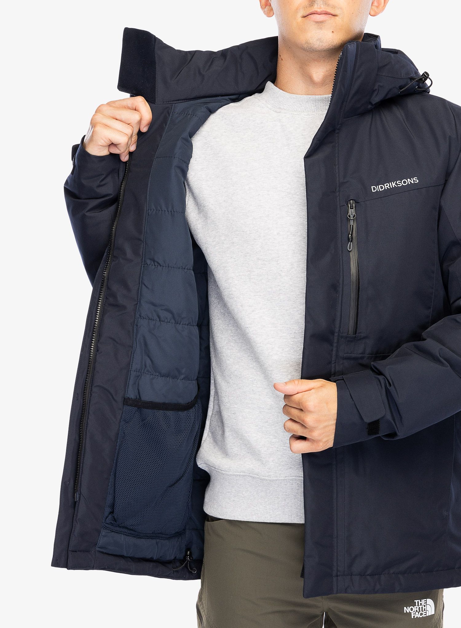 Zateplená bunda Didriksons Stefan Jacket - dark night blue