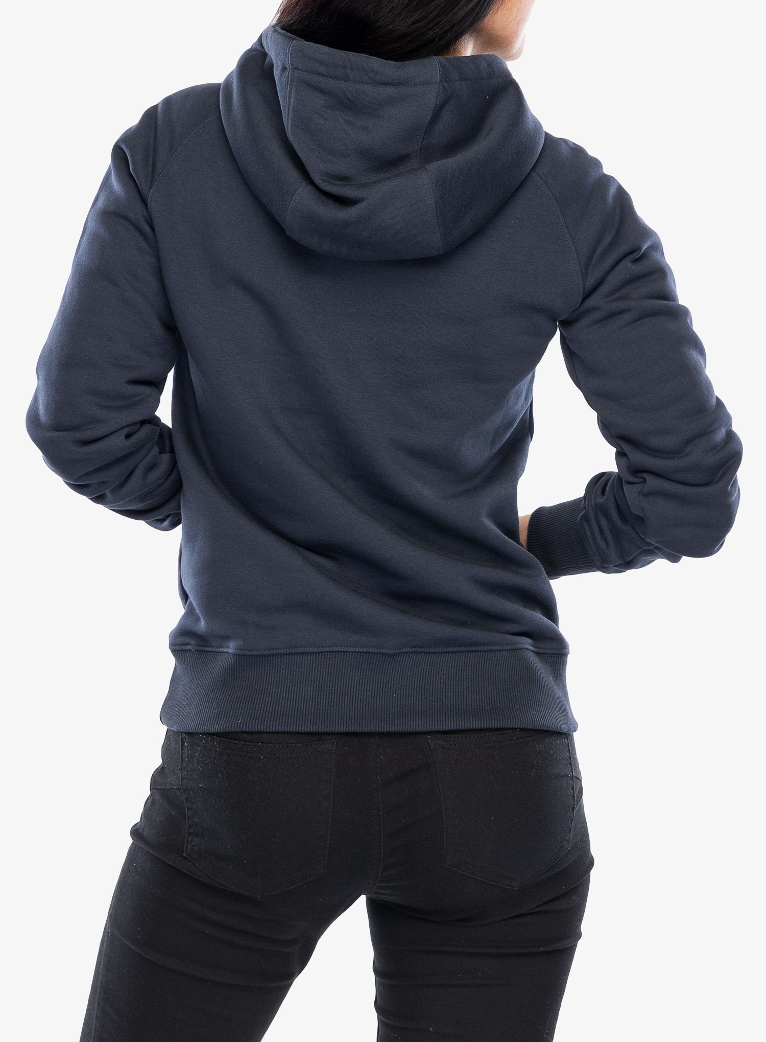 Dámska mikina s kapucňou Didriksons Ven Hoodie - navy