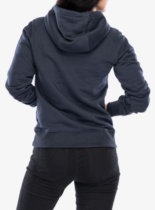 Dámska mikina s kapucňou Didriksons Ven Hoodie - navy
