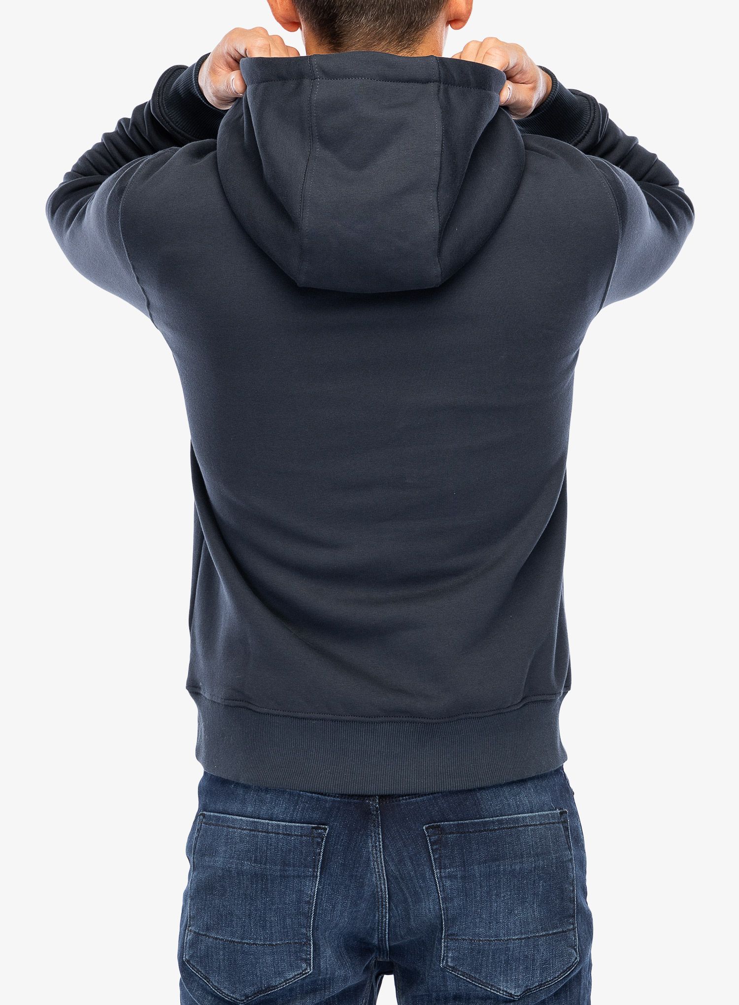 Mikina s kapucňou Didriksons Ven Hoodie - navy