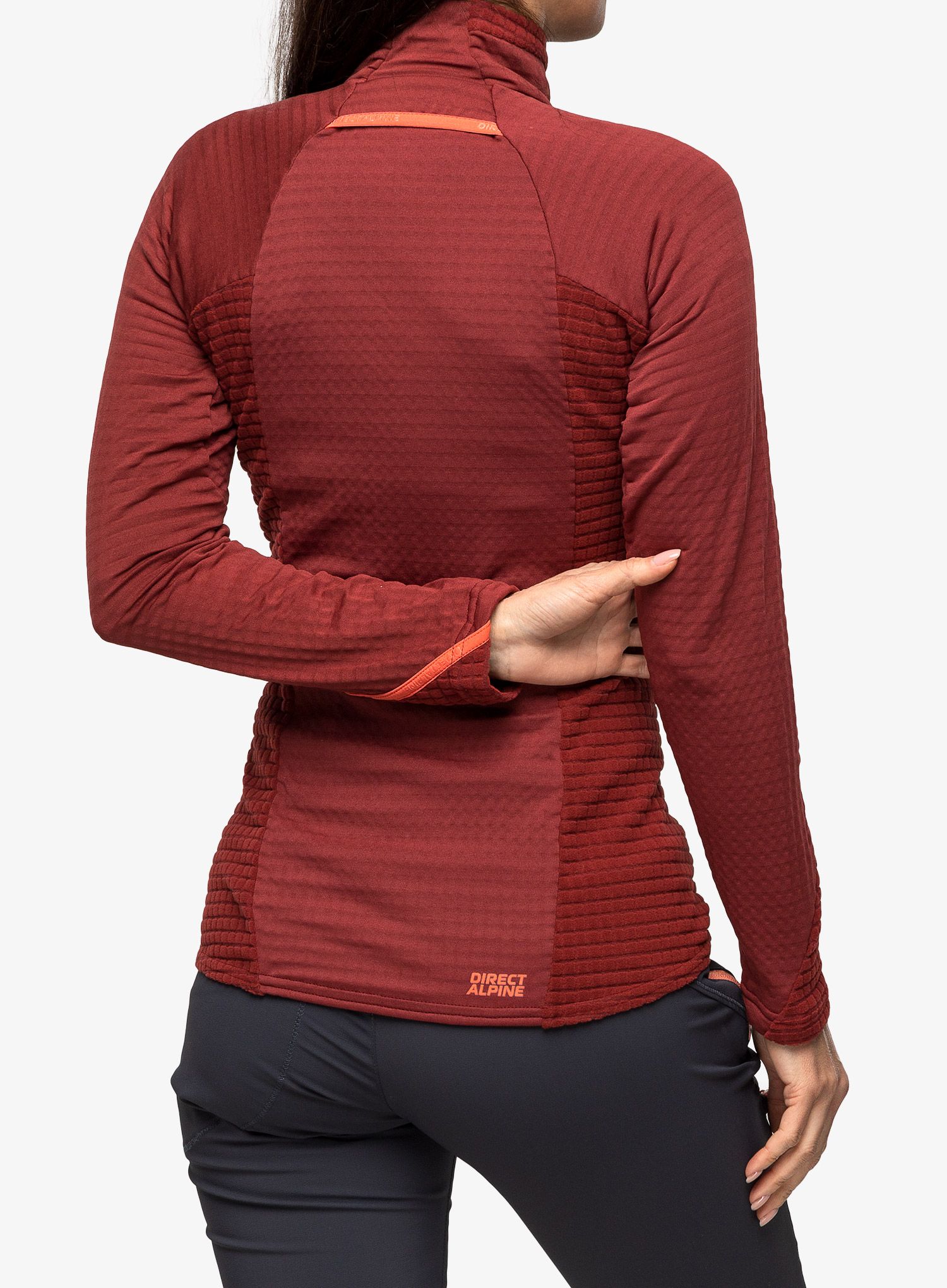 Dámska mikina na zips Direct Alpine Aura Light Lady - palisander